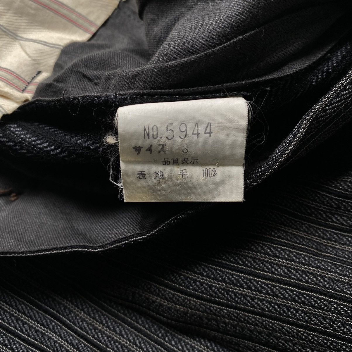 If Six Was Nine × Japanese Brand × Le Grande Bleu (L.G.B.) monsieur nicole by mitsuhiro matsuda trouser buckle back Size US 27 - 8 Thumbnail