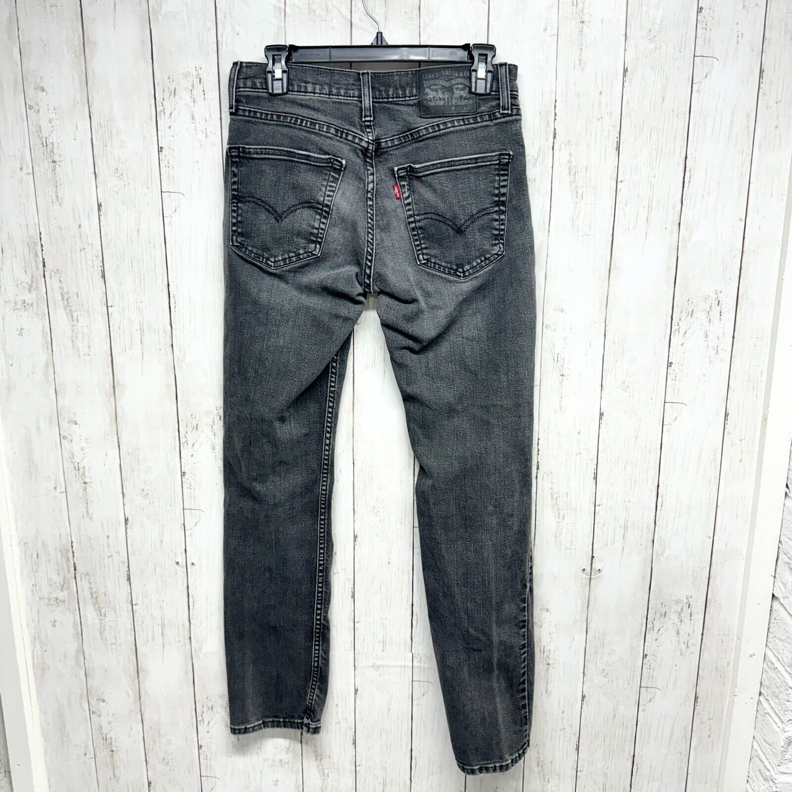 Levi's Levi's Jeans Size 32X30 Denim Acid Washed Solid Slim Fit Size US 32 / EU 48 - 4 Thumbnail