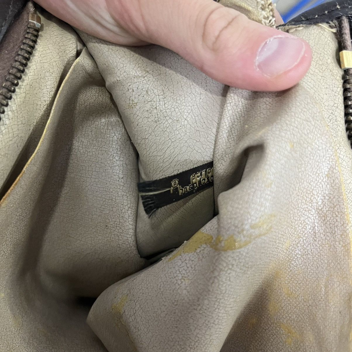 Dior Vintage Dior Monogram Clutch Bag Size ONE SIZE - 13 Thumbnail