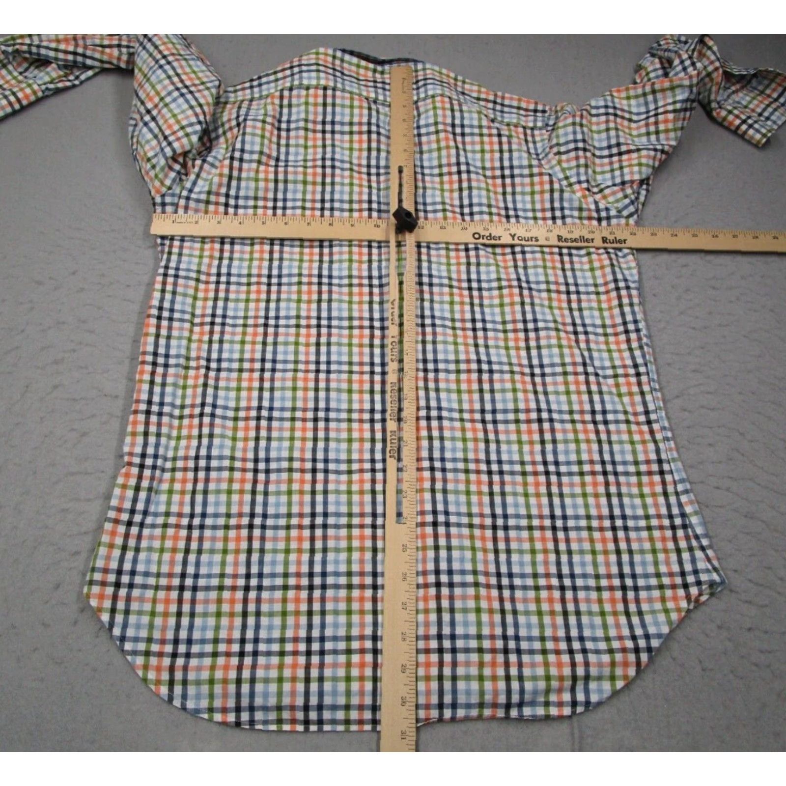 Etro ETRO Shirt Mens 40 Blue Check Long Sleeve Button-Up Casual Work Travel Made in Italy Size US L / EU 52-54 / 3 - 5 Thumbnail