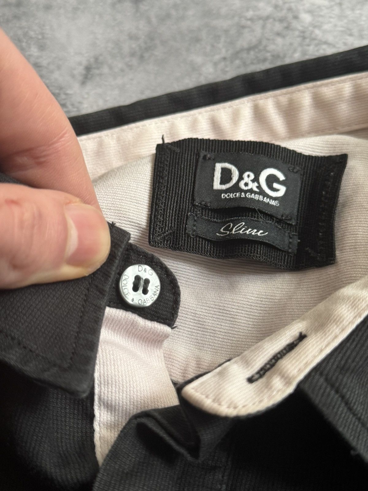 Dolce & Gabbana Vintage Dolce&Gabbana Black Button up Shirt size 52 Size US L / EU 52-54 / 3 - 10 Thumbnail