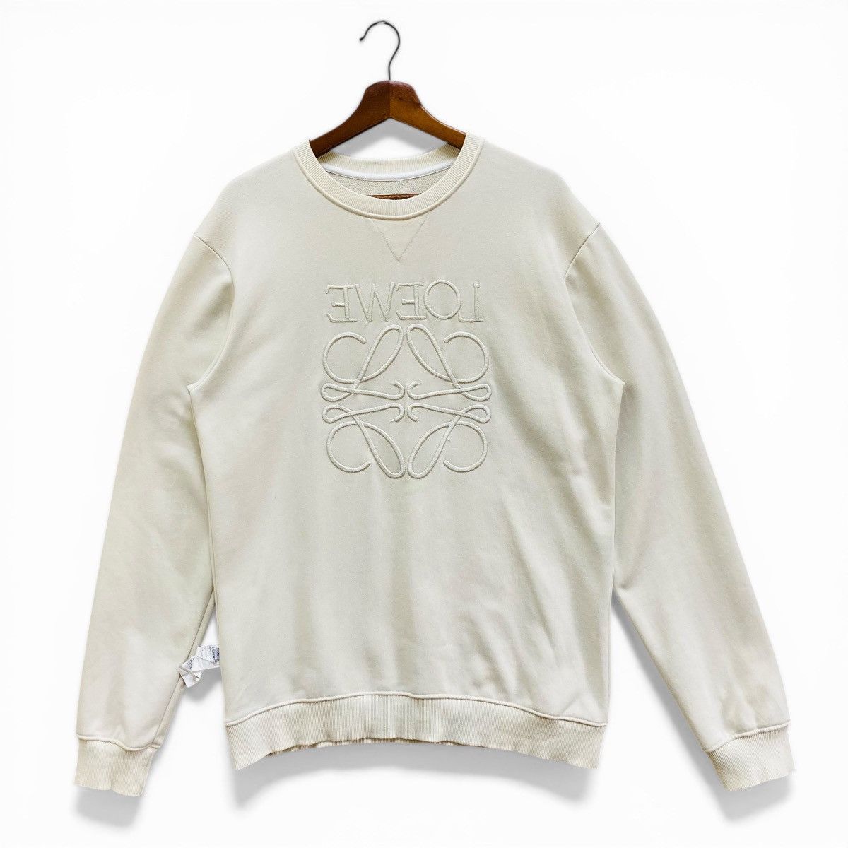 Loewe Loewe Anagram Logo Inside-Out Sweatshirt Reversible Style XL Size US XL / EU 56 / 4 - 6 Thumbnail