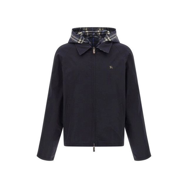 Burberry BURBERRY Hodson Black/Blue Reversible Jacket New & Authentic Size US M / EU 48-50 / 2 - 1 Thumbnail