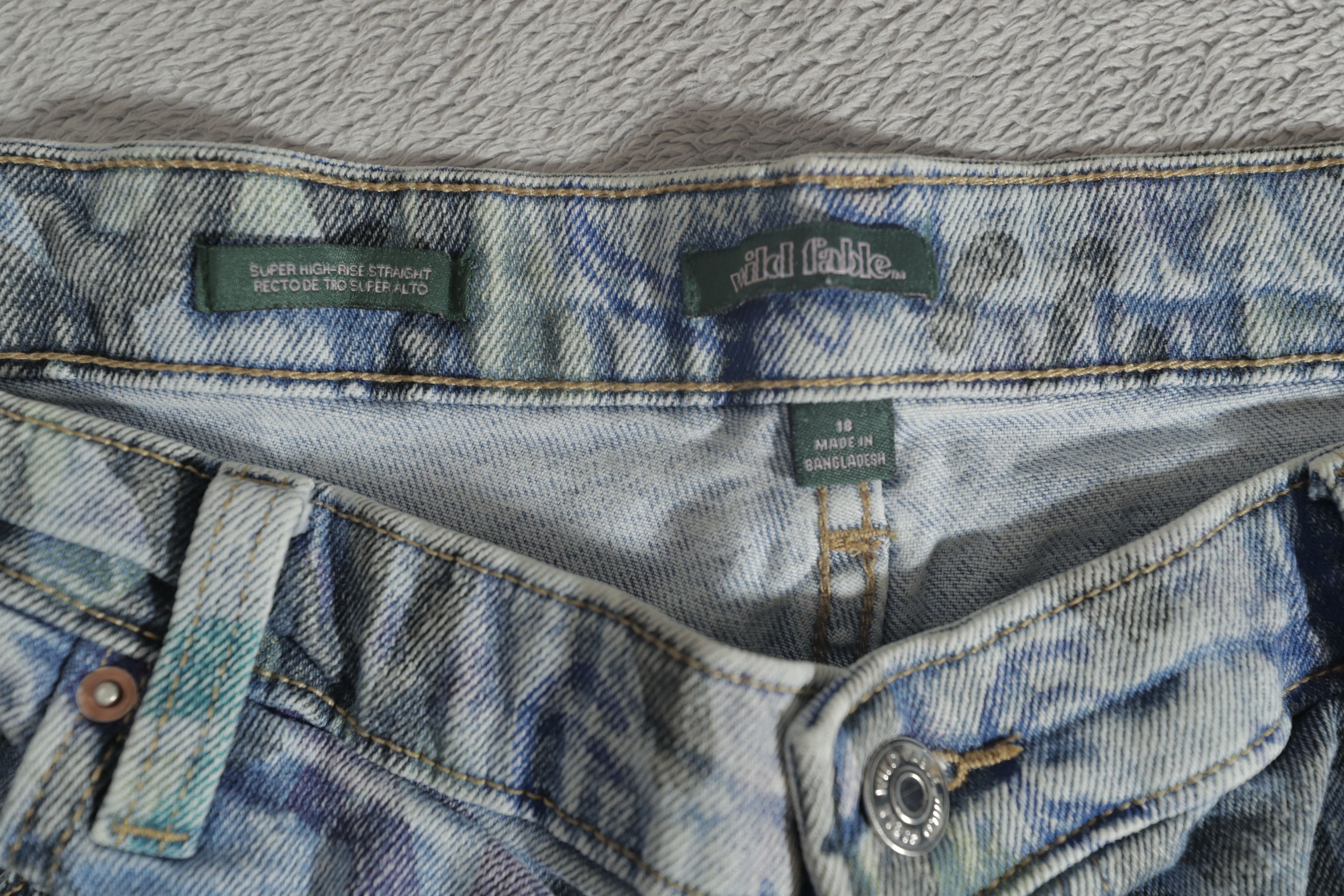 Vintage Wild Fable Super High Rise Straight Recto de Tiro Pants (18) Size 40" / US 18 - 7 Thumbnail