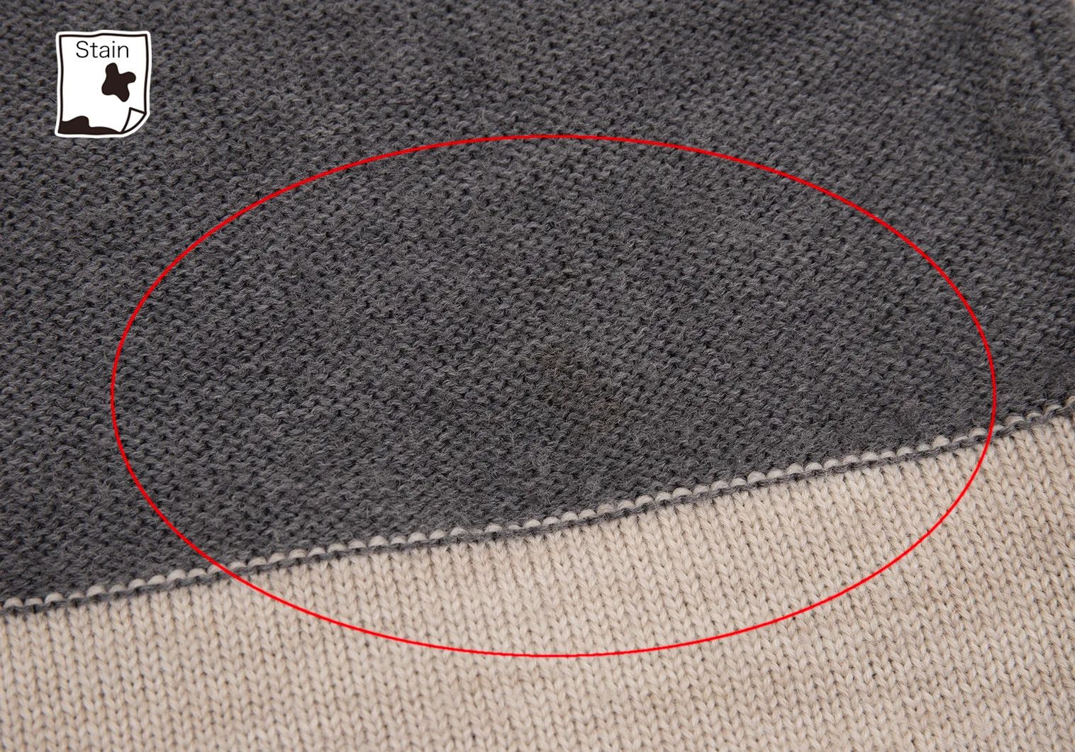 Comme des Garcons Homme Plus Wool Chullinden Knit Sweater in Gray Beige, Size M Size US M / EU 48-50 / 2 - 9 Thumbnail