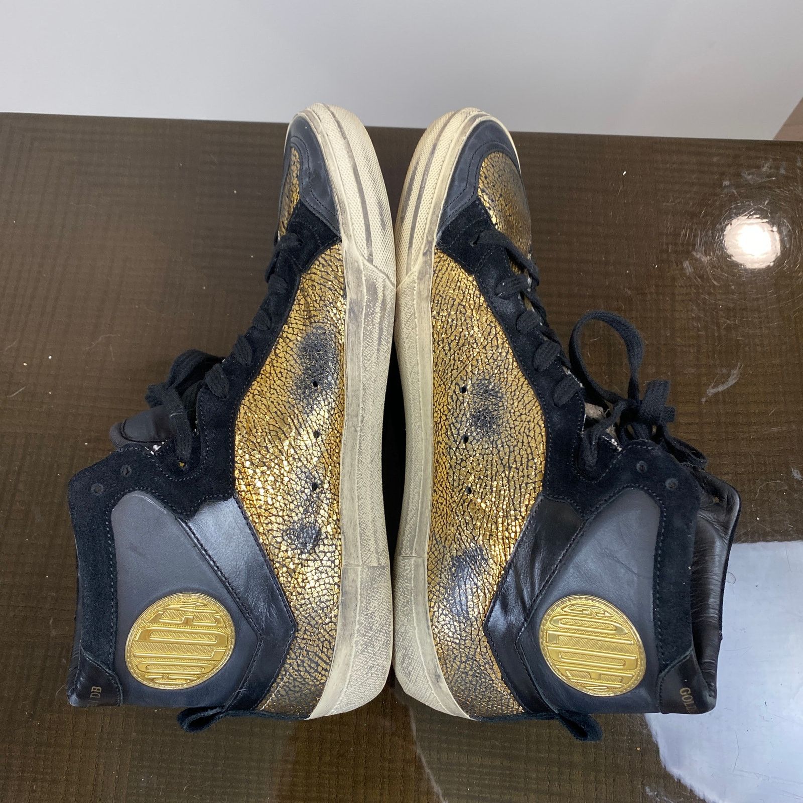 Golden Goose Superstar 2.12 High Top Sneakers Men's 43 US 10