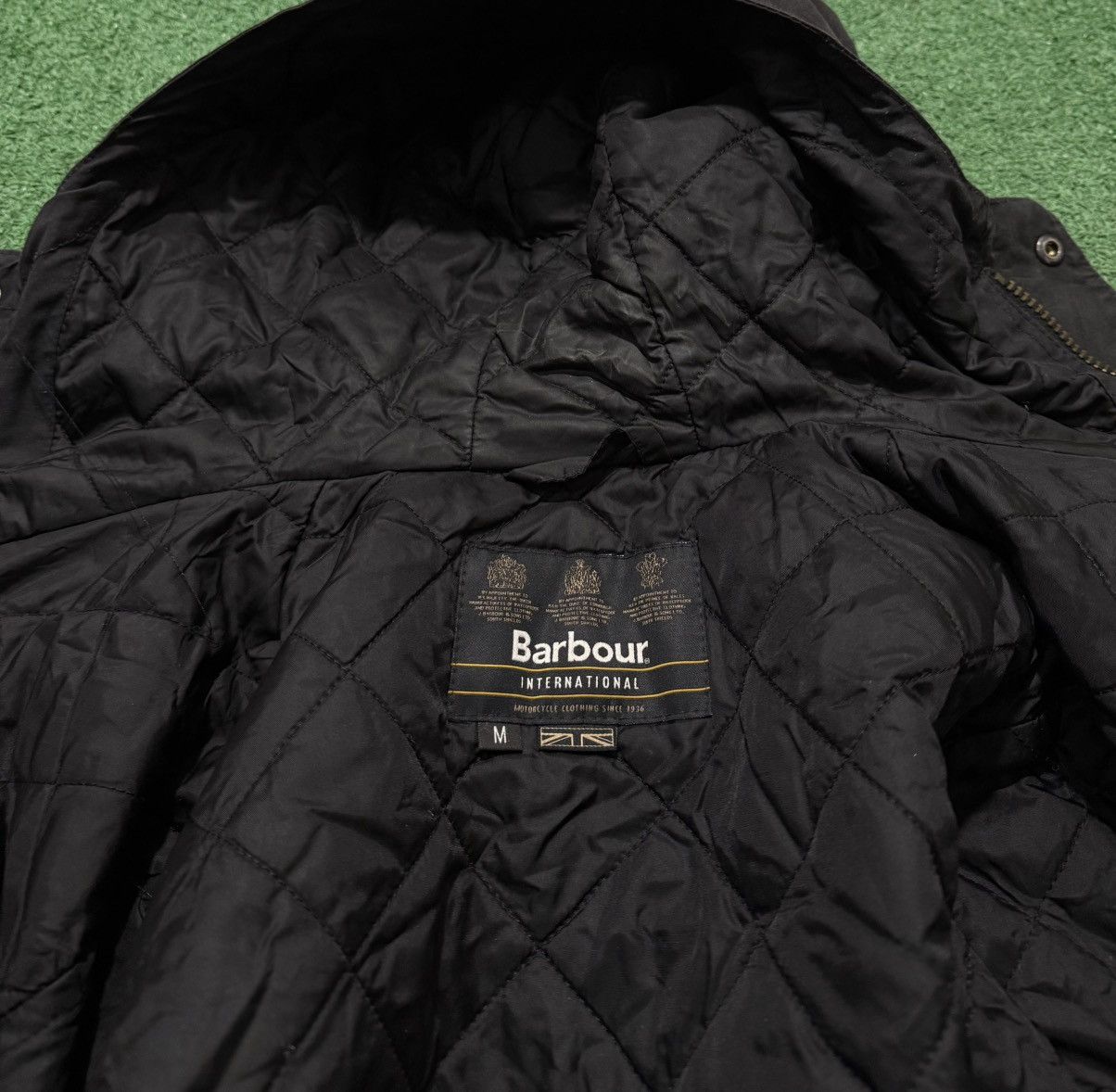Barbour Barbour International Fog Parka Wax Cotton Jacket Size US M / EU 48-50 / 2 - 4 Thumbnail