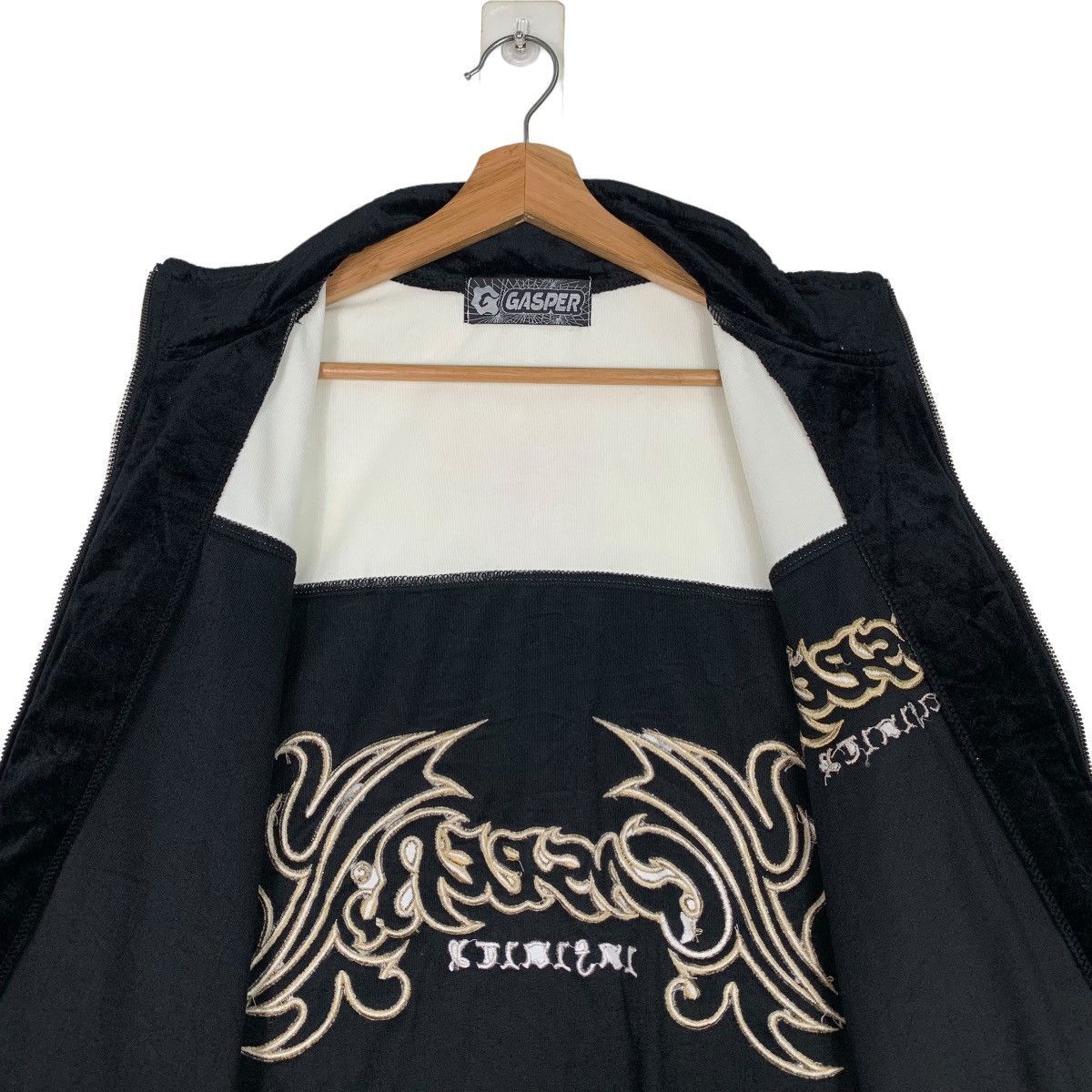 Japanese Brand GASPER Miyake Shoji Studio Big Logo Jacket #0094-C6 Size US XL / EU 56 / 4 - 13 Thumbnail