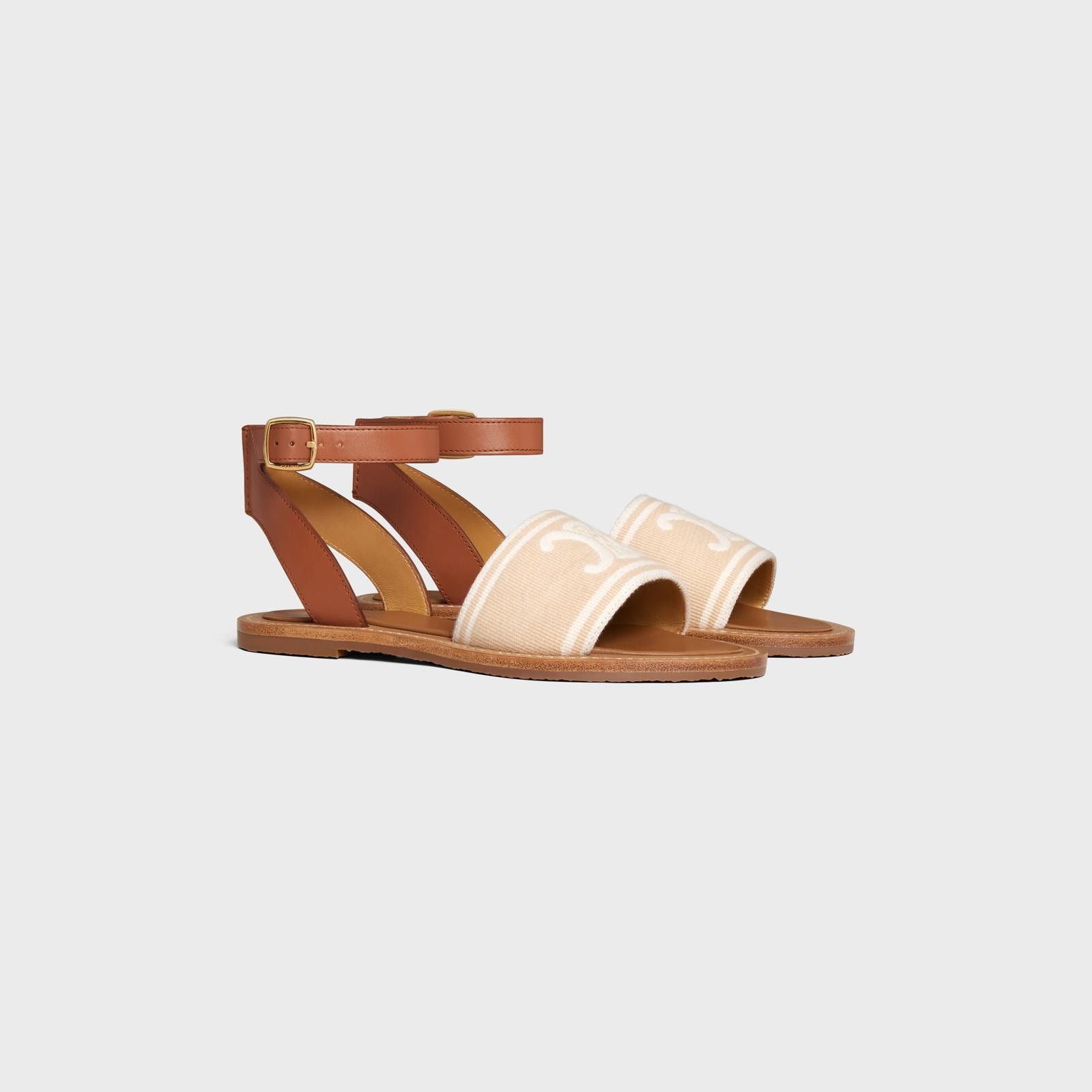 Celine Celine Lympia Triomphe Sandals Size US 6 / IT 36 - 2 Thumbnail