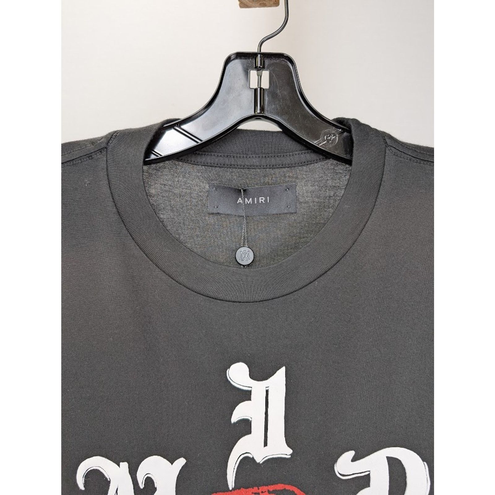 Amiri × Wes Lang o1rshd1 Q:2 / Solar Kings Tee T-shirt in Black Size US M / EU 48-50 / 2 - 2 Thumbnail