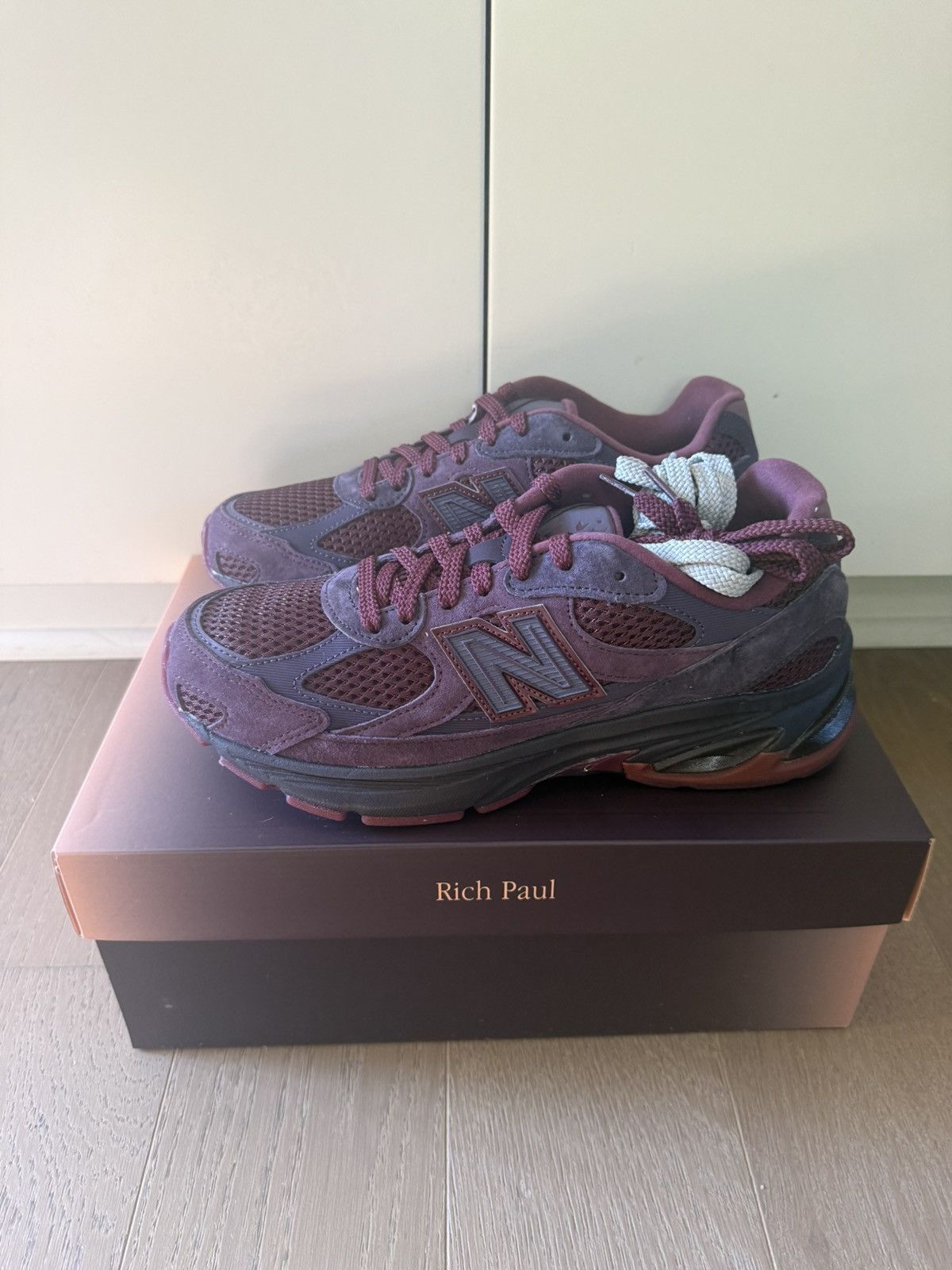 New Balance Rich Paul x New Balance 2010 Plum Brown Size 8.5 Size US 8.5 / EU 41-42 - 3 Thumbnail