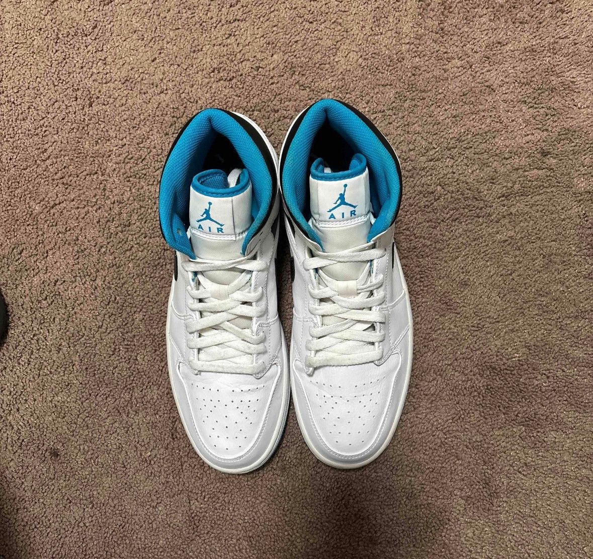 2020 Air Jordan Mid Laser Blue Size No Box