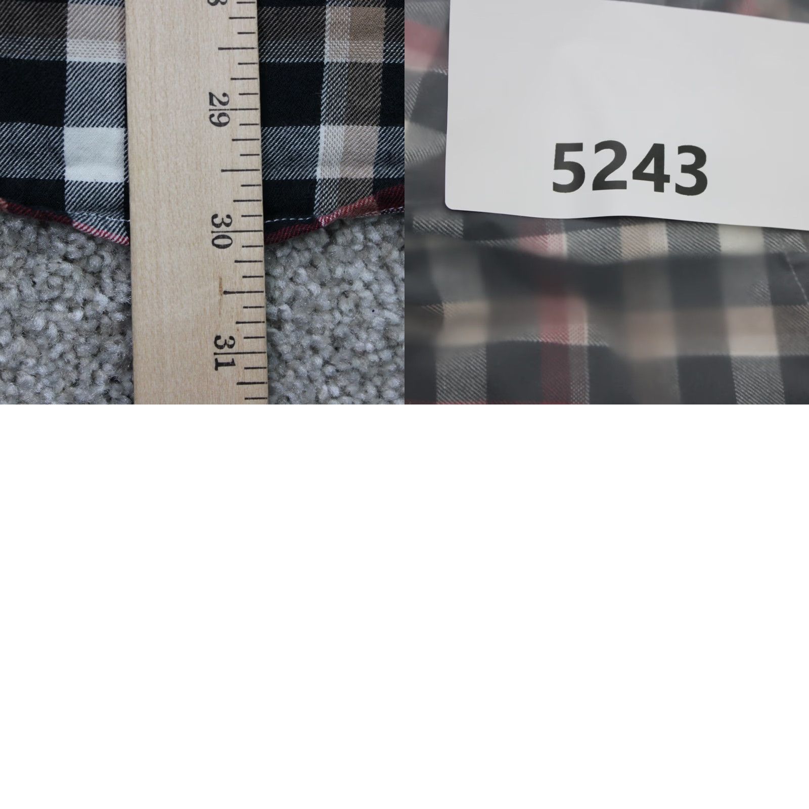 Pendleton Pendleton Shirt Mens Medium Red/Black Plaid Button-Down Wool/Cotton Long Sleeve Button-Up Size US M / EU 48-50 / 2 - 9 Thumbnail