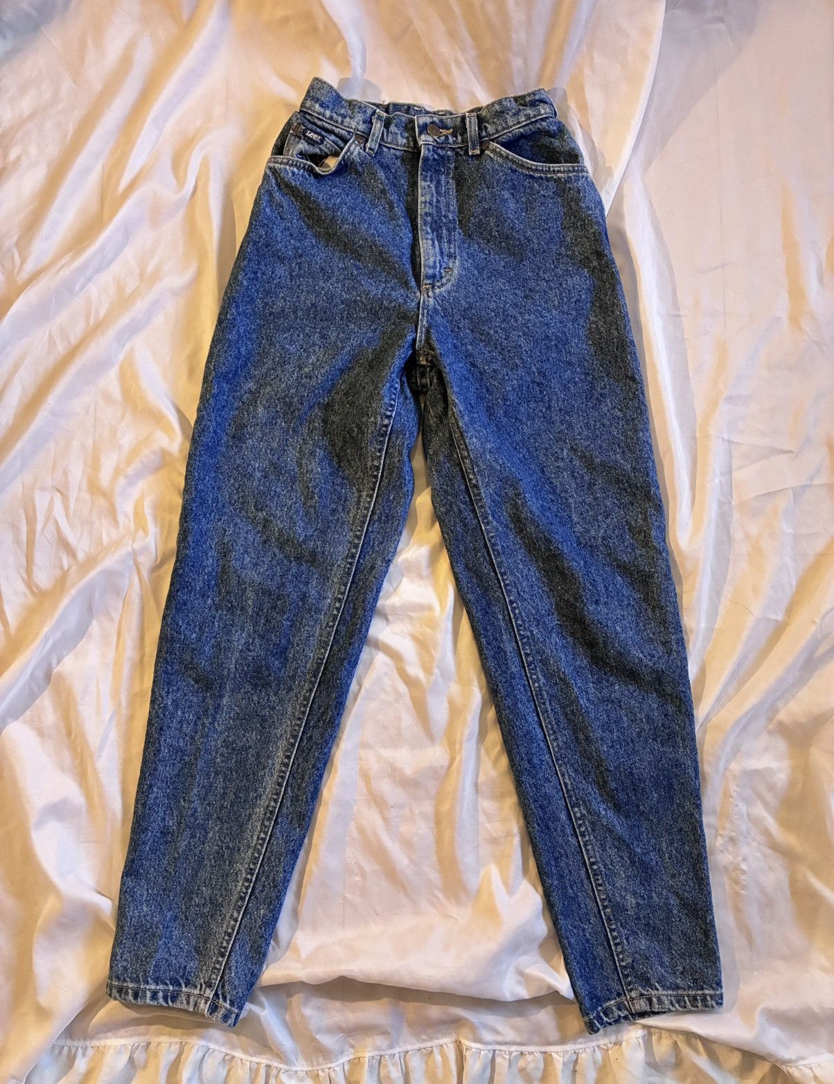 Lee Vintage Lee High Rise Tapered Mom Jeans Size 30" / US 8 / IT 44 - 1 Thumbnail