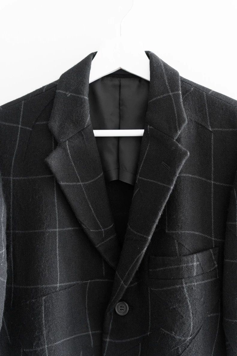 Issey Miyake Issey Miyake size 1 02 aw crack reconstituted blazer 2502-N Size 36S - 3 Thumbnail