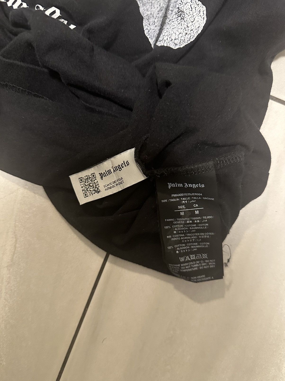 Palm Angels Black/White Palm Angels Ice Bear Size US M / EU 48-50 / 2 - 6 Thumbnail