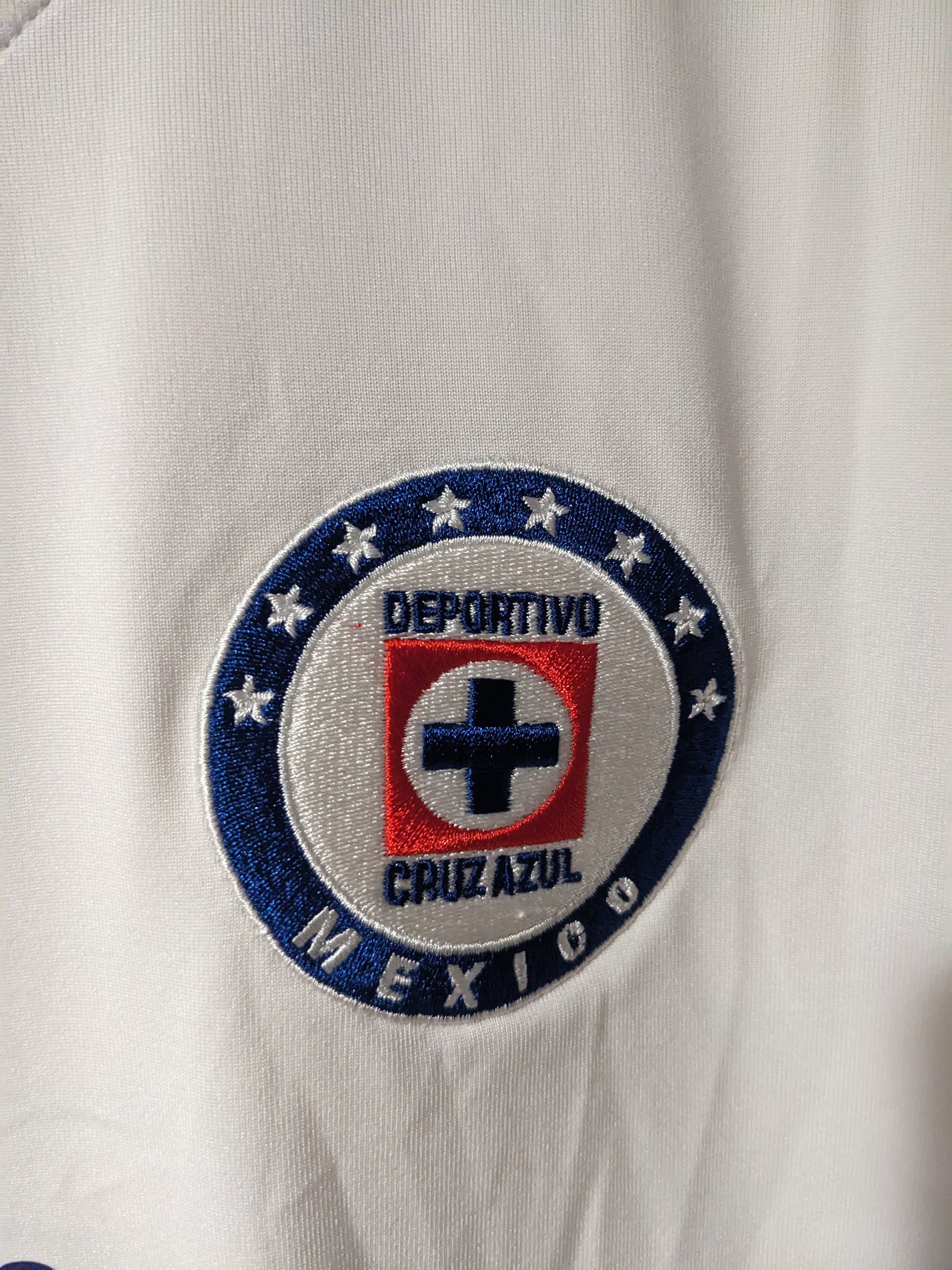 Vintage 2014 Cemento Cruz Azul Mexico Deportivo Futbol Jersey Size US L / EU 52-54 / 3 - 3 Thumbnail