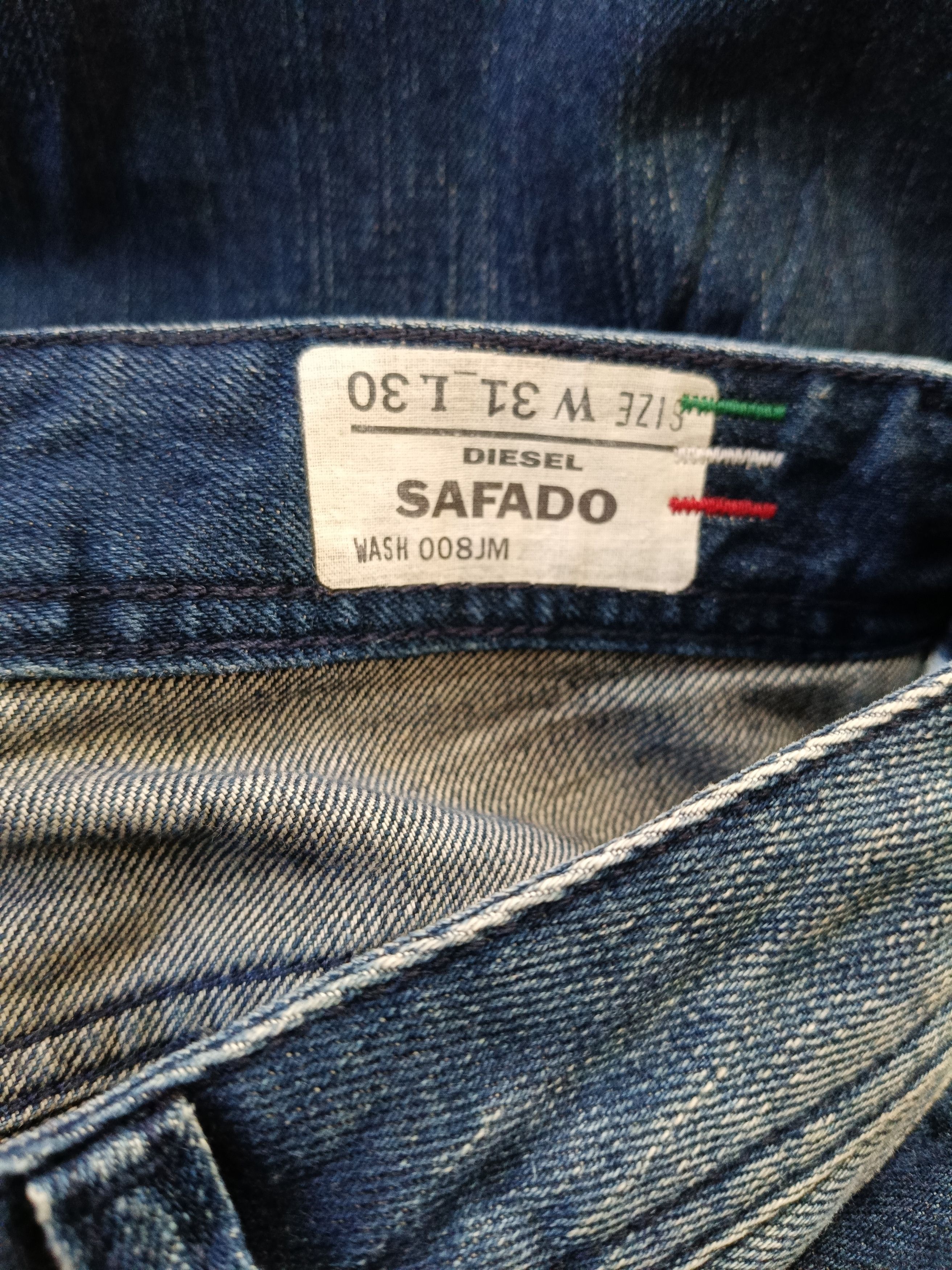Diesel Diesel SAFADO Blue Jeans Size US 35 - 11 Thumbnail