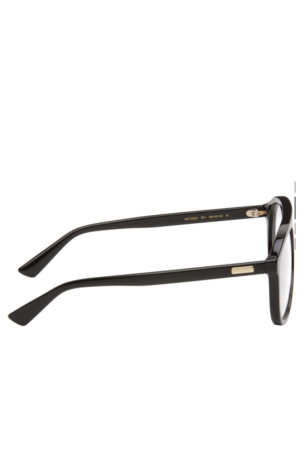 Gucci GUCCI Aviator Eyeglasses with non-prescription lenses Size ONE SIZE - 3 Thumbnail