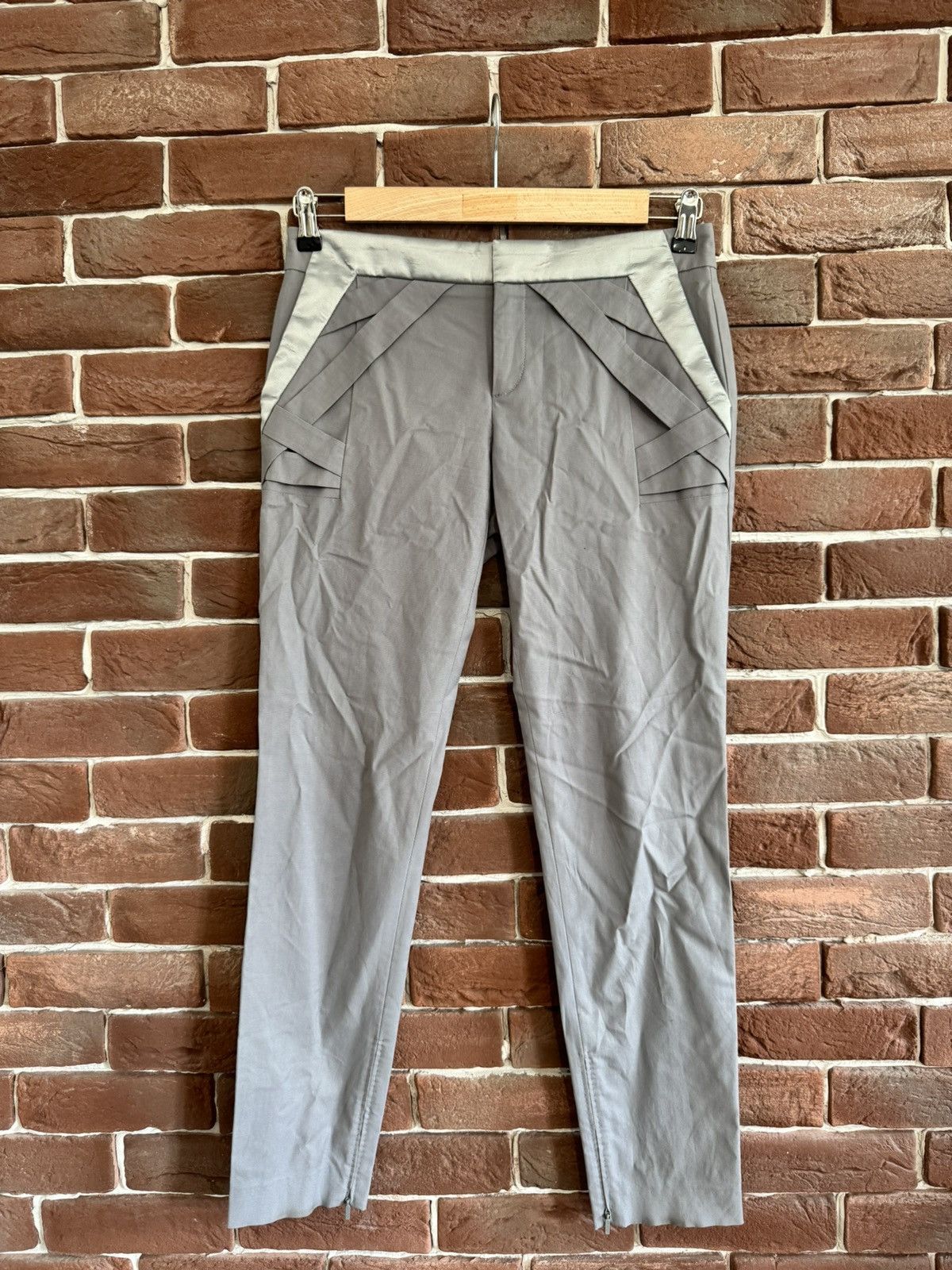 Designer × Gucci SS09 Runaway Gucci Bondage Pants Women’s 42IT designer Size 28" / US 6 / IT 42 - 1 Thumbnail