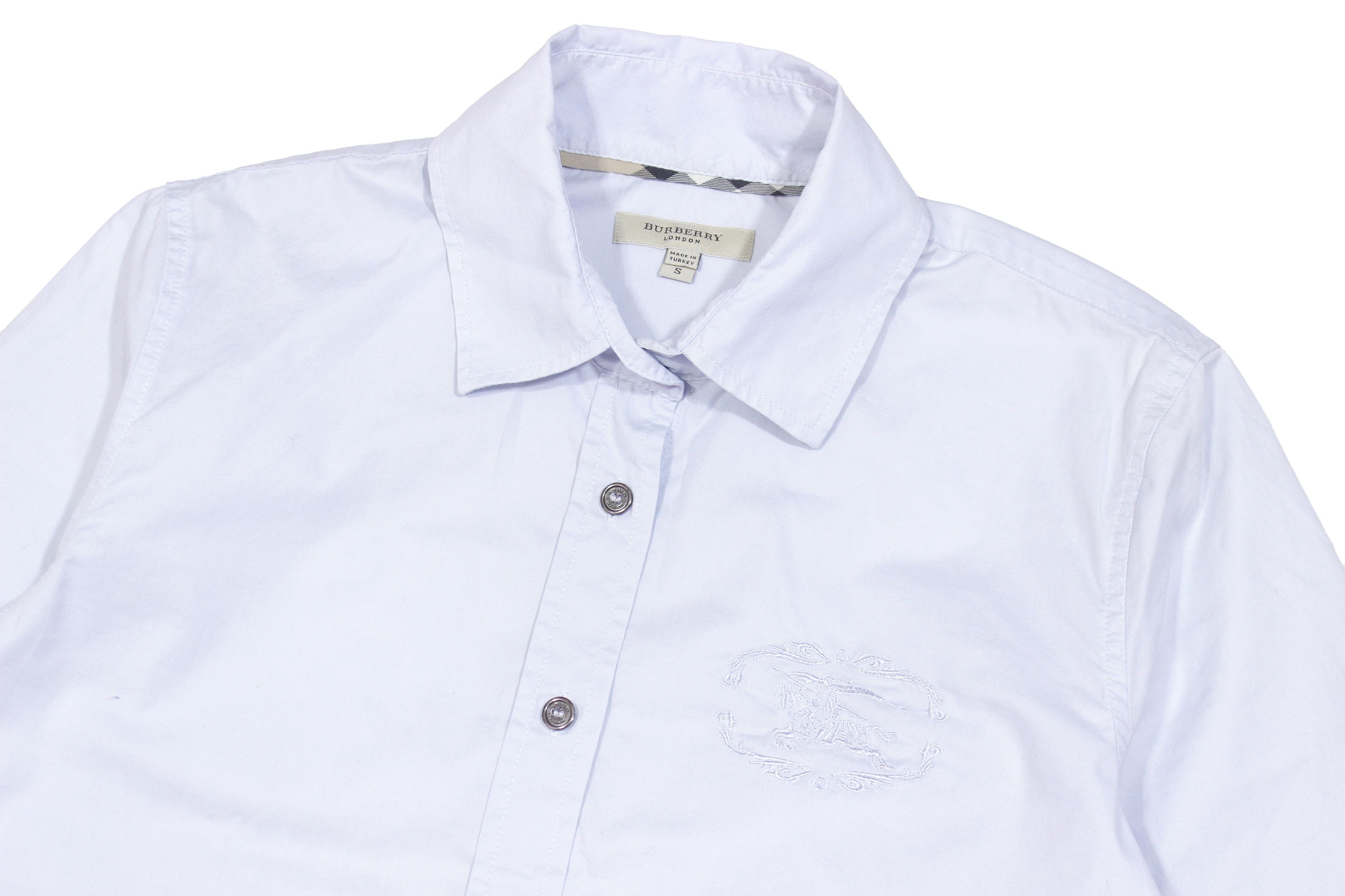 Burberry Logo Shirt Size S / US 4 / IT 40 - 3 Thumbnail