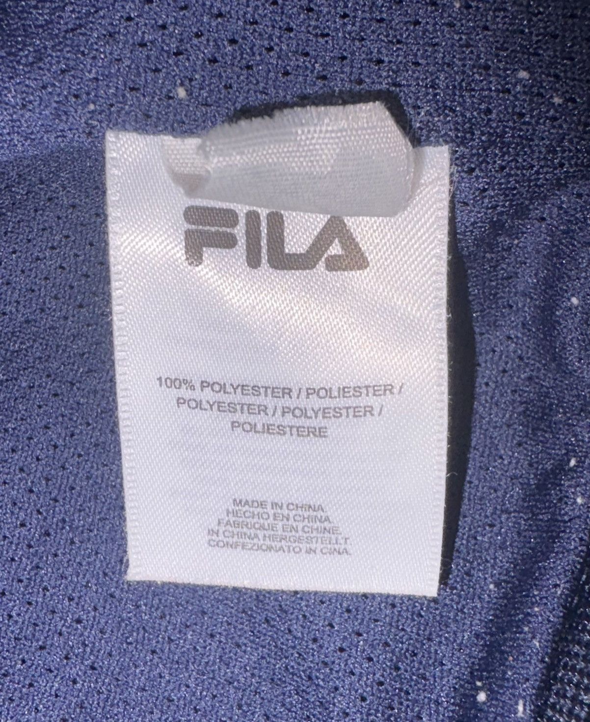 Fila Fila Men’s Finch Sherpa Jacket Navy Blue Sz Medium Size US M / EU 48-50 / 2 - 9 Thumbnail