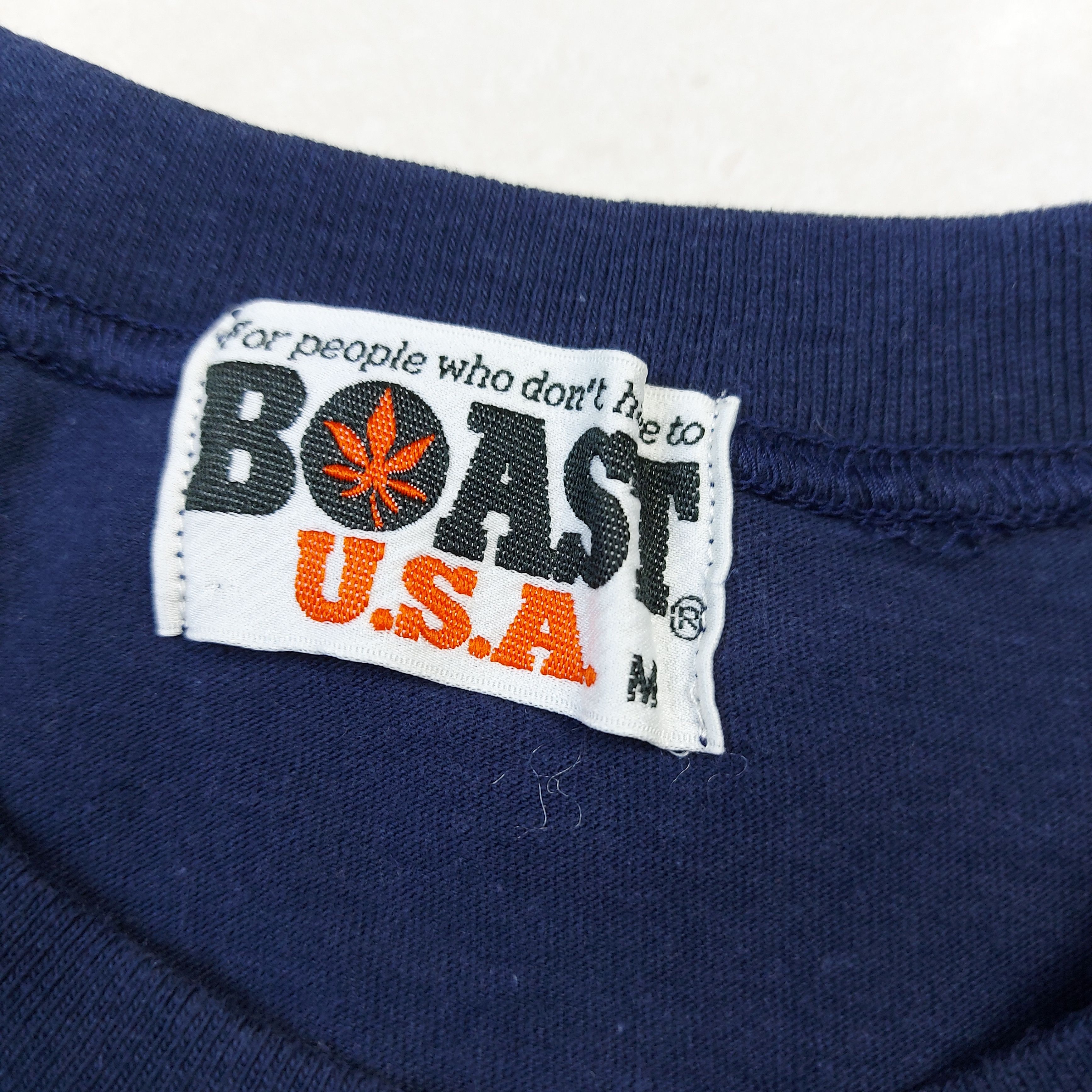 Boast Vintage 90s Boast USA Parody Apple Think Different TEE Size US M / EU 48-50 / 2 - 8 Thumbnail