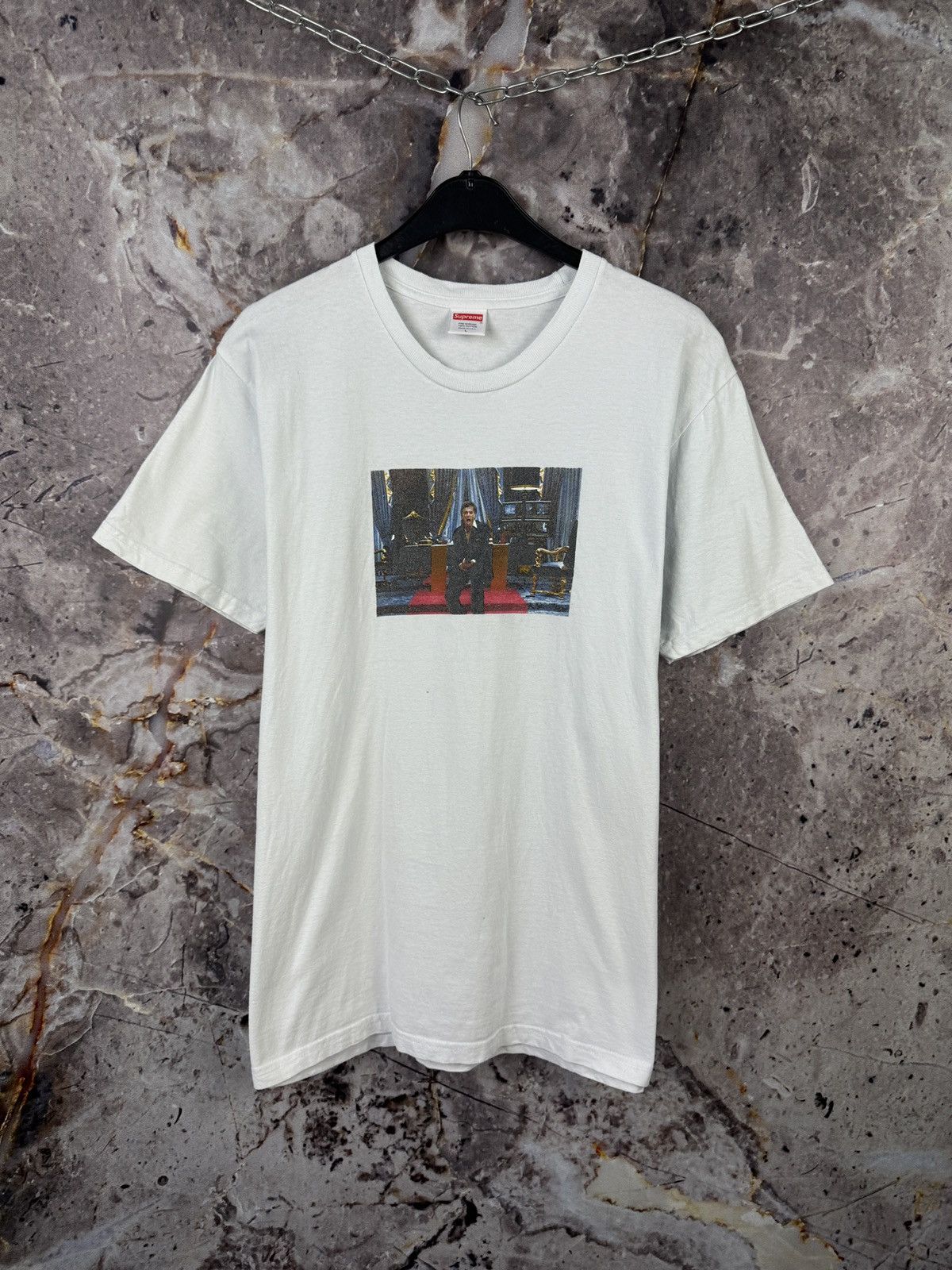 Supreme Men’s Supreme x SCARFACE T-Shirt Tony Montana Size Large Size US L / EU 52-54 / 3 - 2 Thumbnail