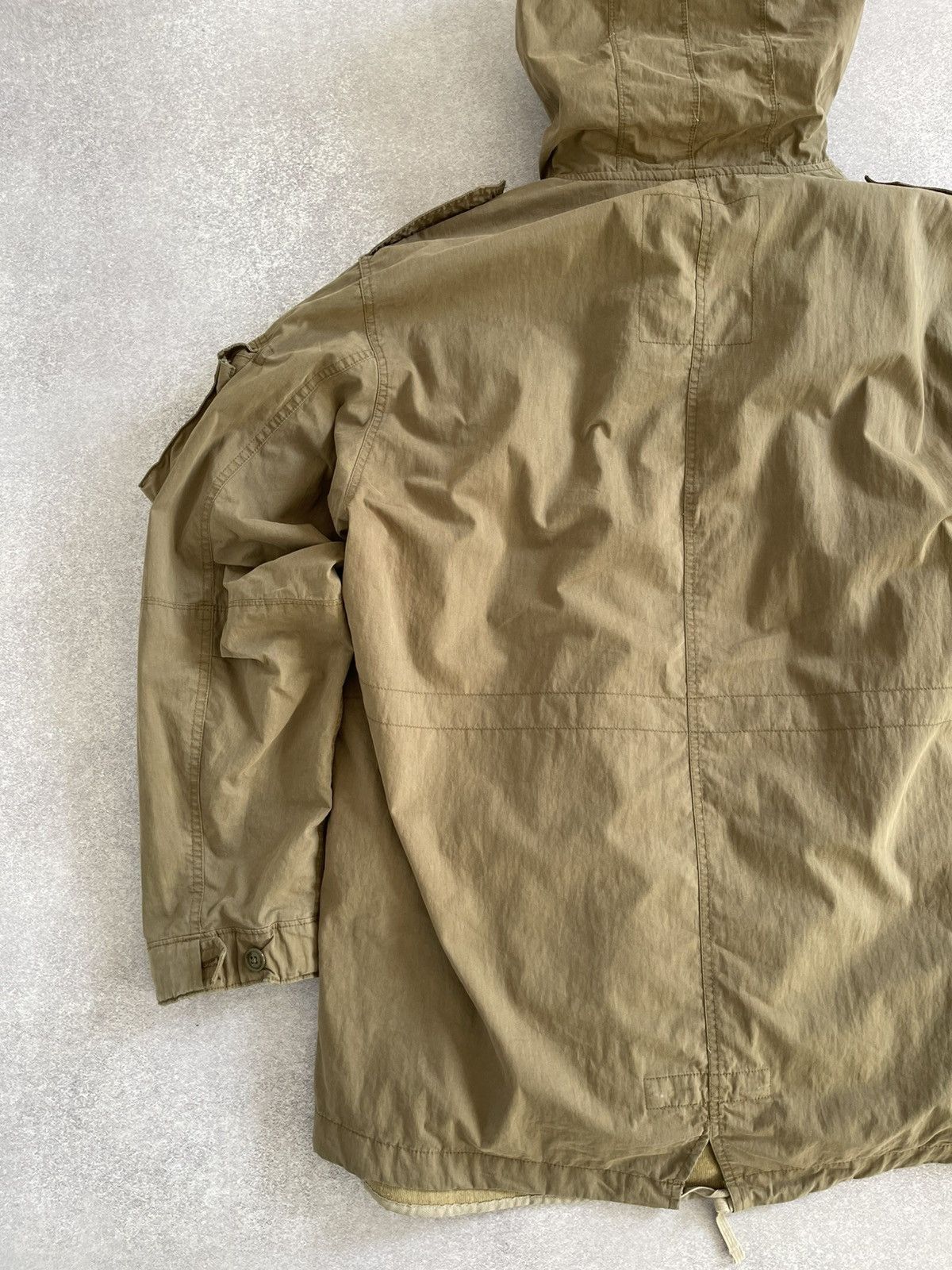 Gap Vintage GAP Military Fur Lined Fishtail Parka Jacket Coat Size US L / EU 52-54 / 3 - 19 Thumbnail