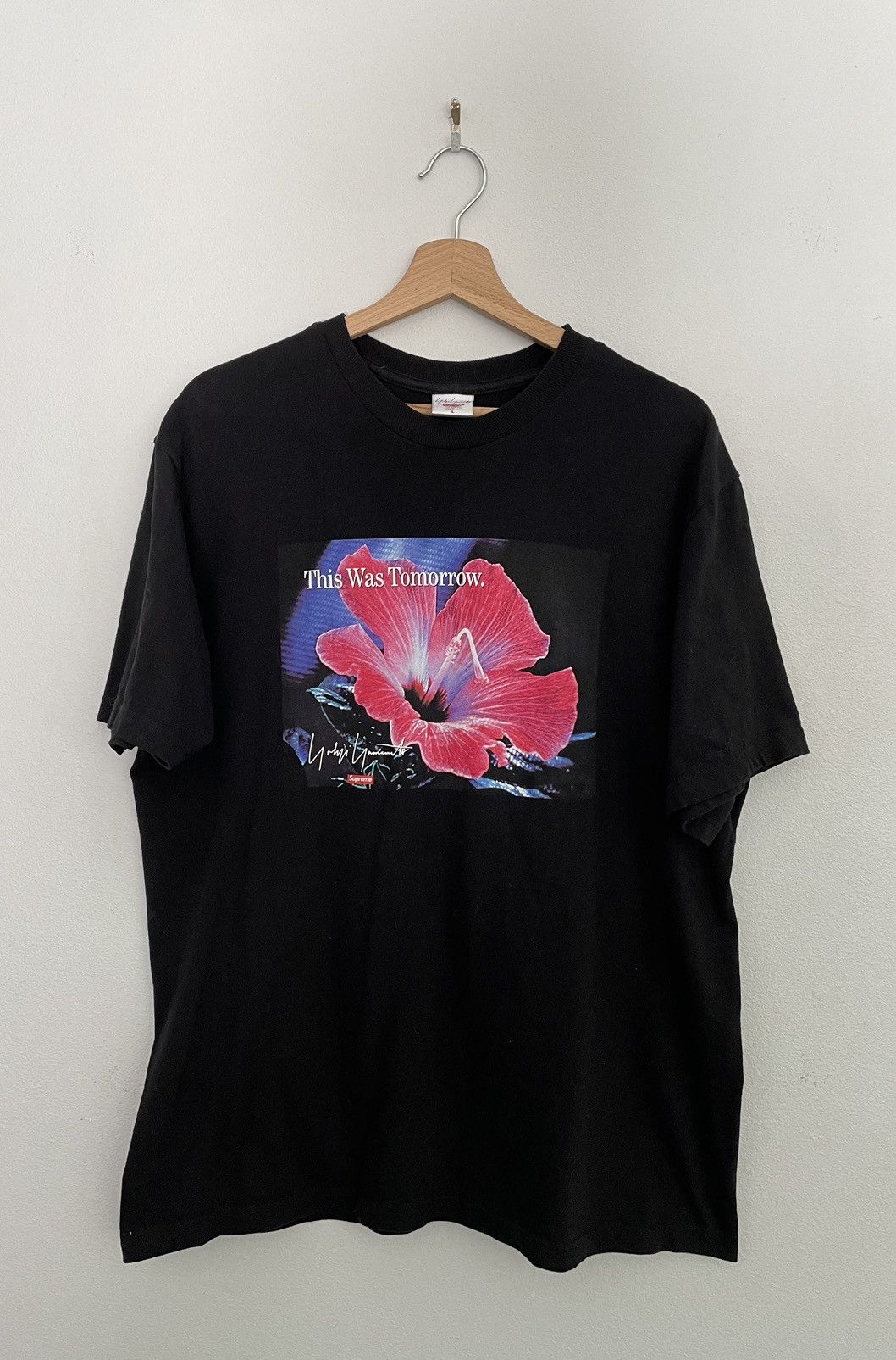 Supreme Yohji Yamamoto x Supreme 'Flow' “This was tomorrow” t