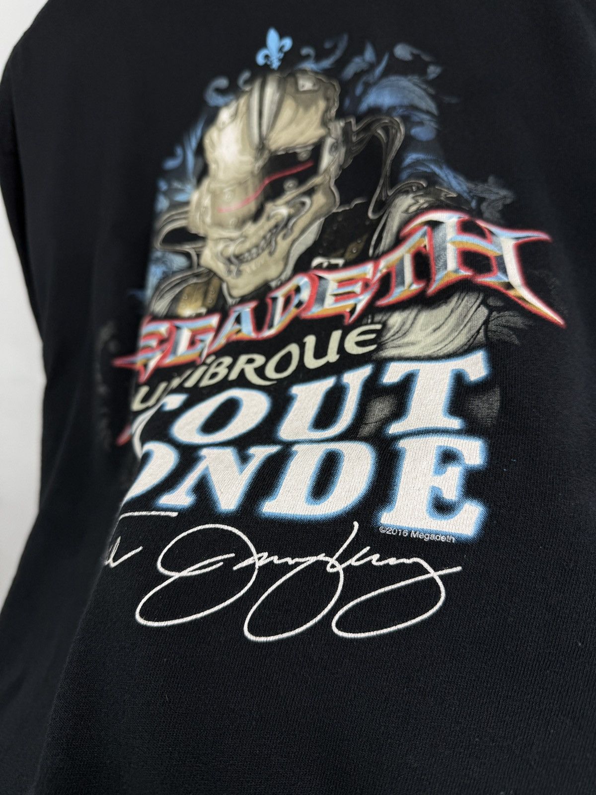 Megadeth ☠️ Megadeth Unibroue A Tout Le Monde T-Shirt 2016 Rare Retro Size US XL / EU 56 / 4 - 6 Thumbnail