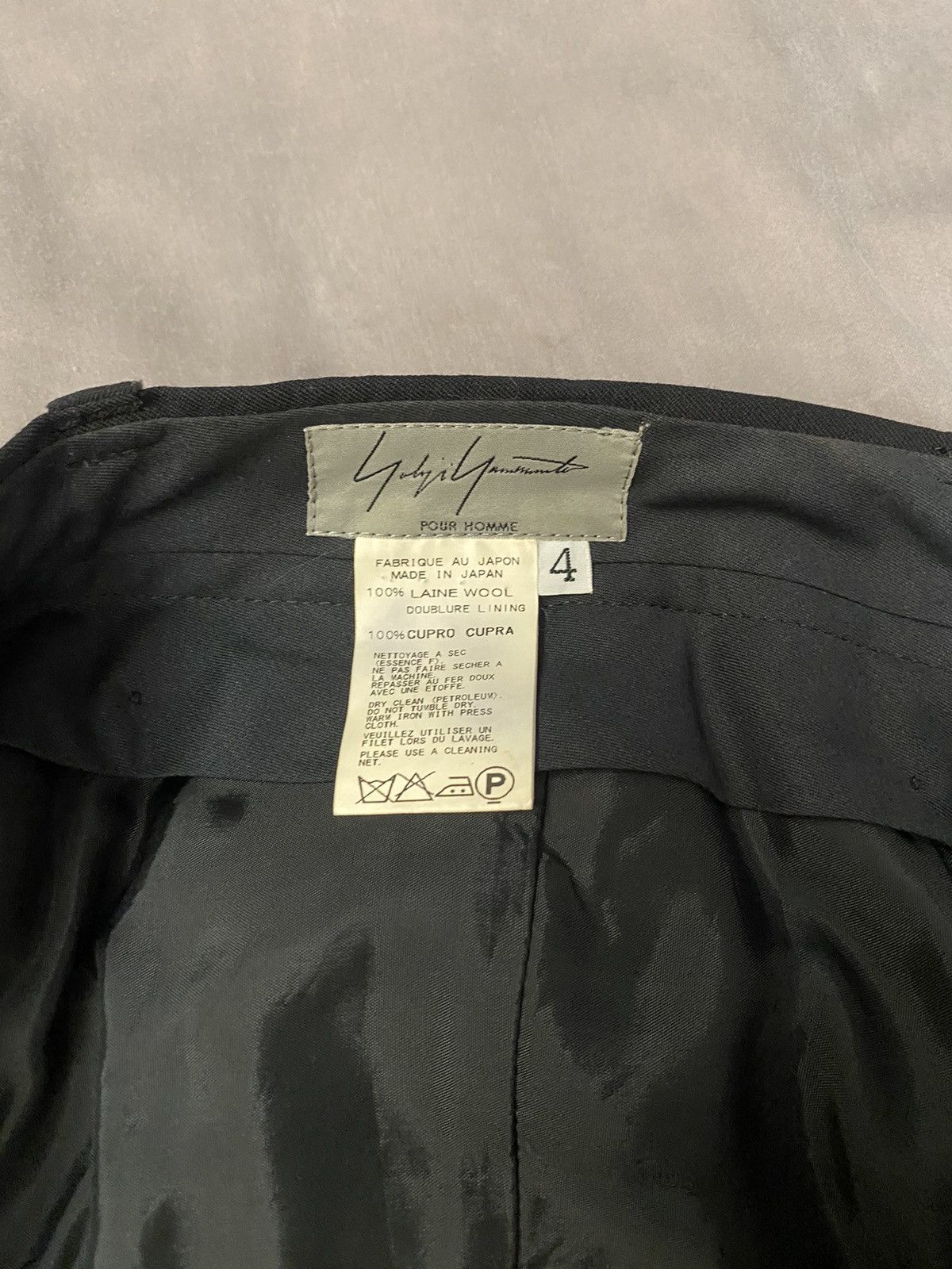 Y-3 Black Side Zipper Pocket Pants Size US 36 / EU 52 - 5 Thumbnail