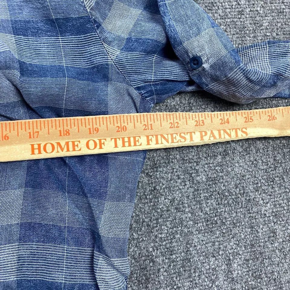 Other Cloth & Stone Top Womens Small Blue Window Pane Check Size S / US 4 / IT 40 - 6 Thumbnail