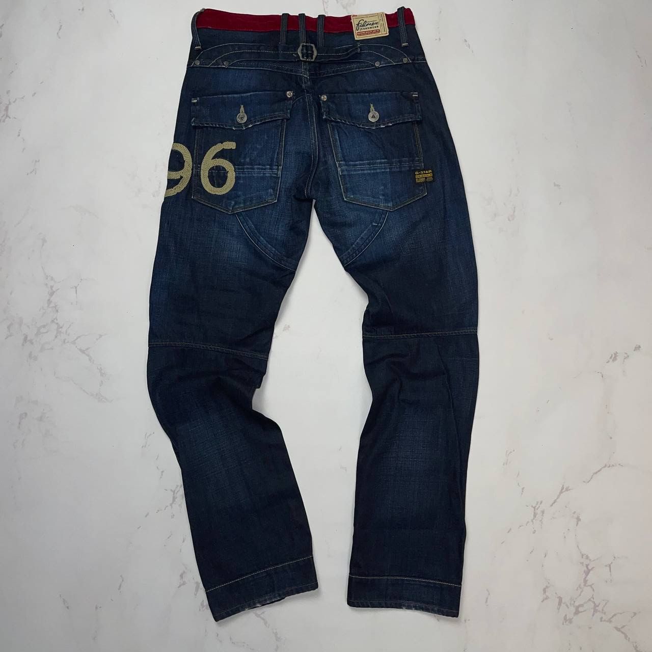 G-Star Vintage Y2K G Star Embro Elwood Tapered 96 Denim Pants Jeans Size US 28 / EU 44 - 4 Thumbnail
