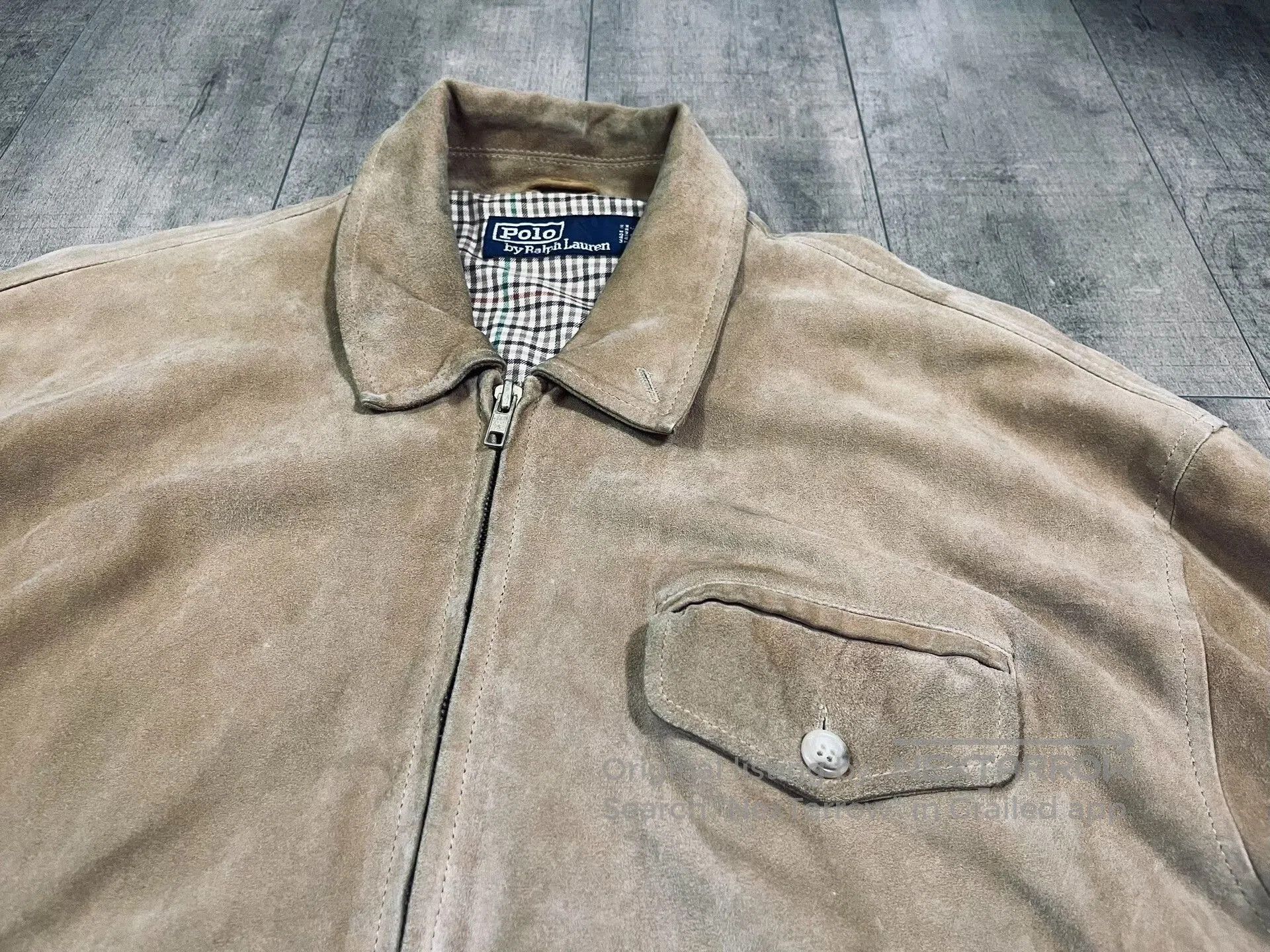Ralph Lauren Blue Label Ralph Lauren Suede Jacket. Size US XXL / EU 58 / 5 - 1 Thumbnail