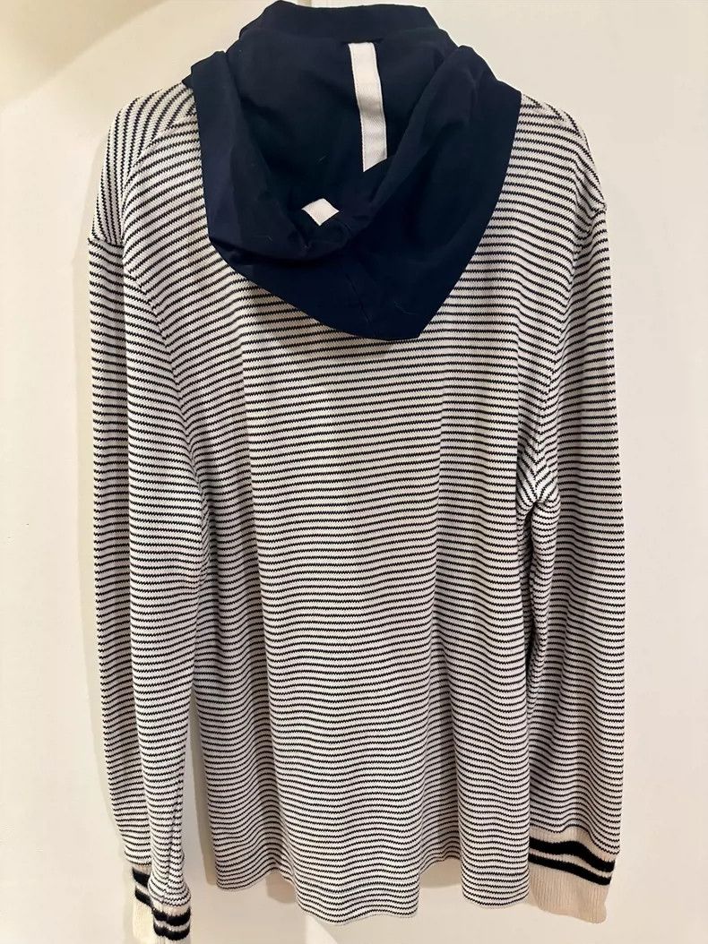 Loewe LOEWE Cross striped hoodie Size L / US 10 / IT 46 - 2 Thumbnail