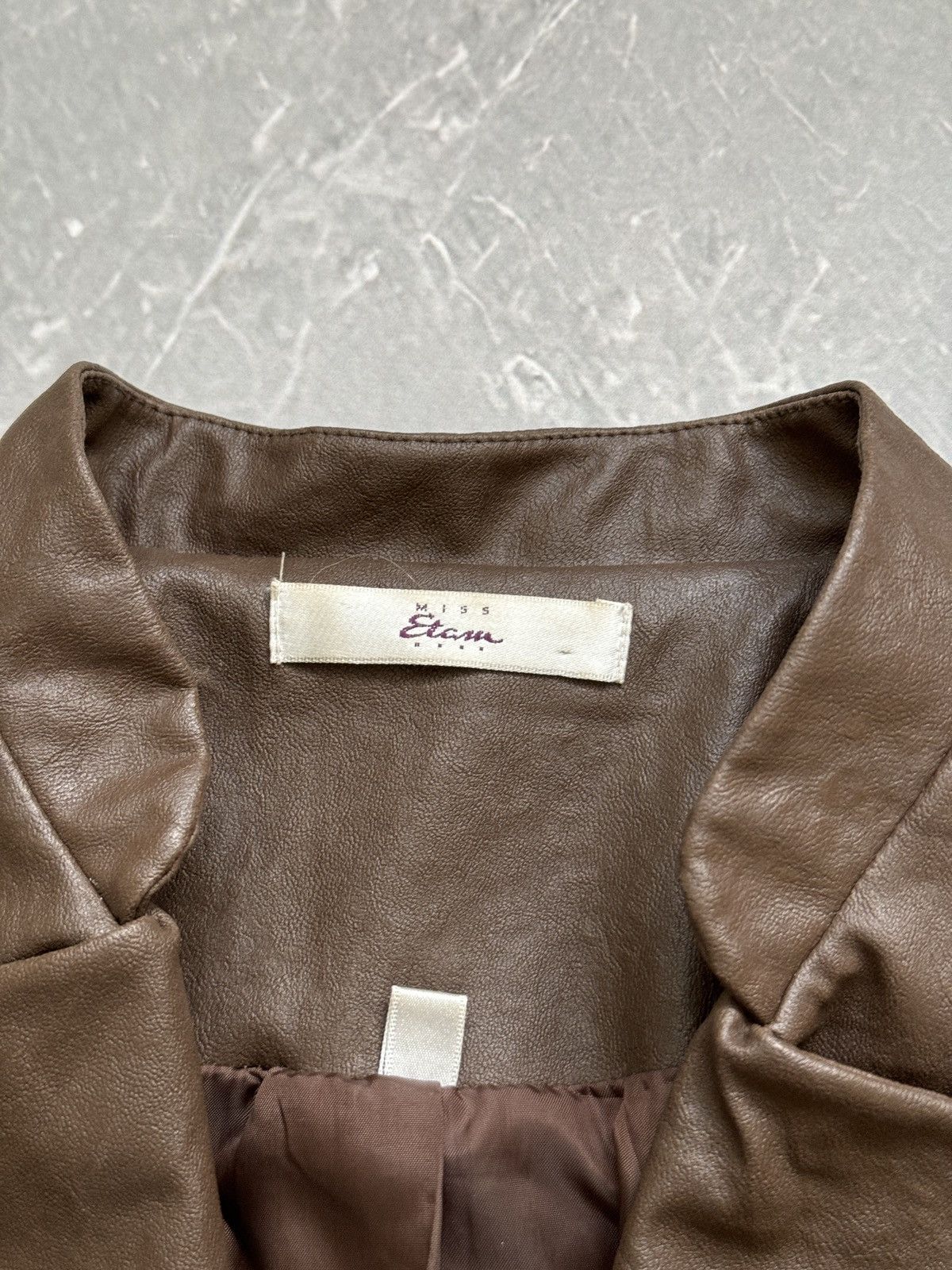 Hysteric Glamour 00s Military Napoleon Leather Blazer Jacket PPFM Style Size L / US 10 / IT 46 - 14 Thumbnail
