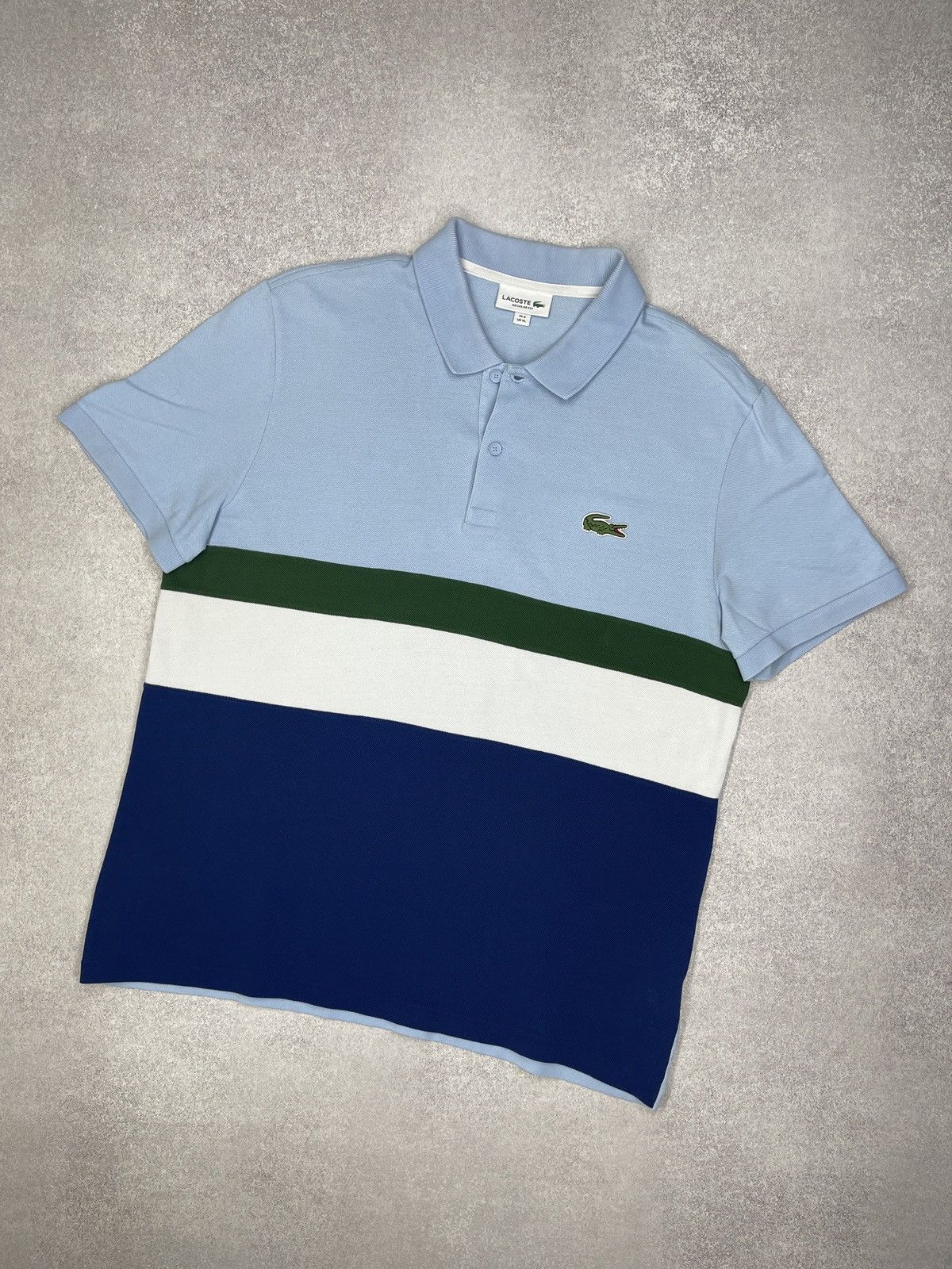 Lacoste Mens Lacoste Polo Multicolored Size XL Size US XL / EU 56 / 4 - 1 Thumbnail