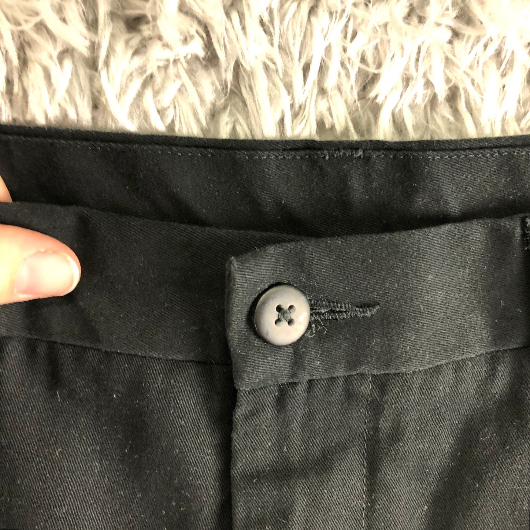 Croft & Barrow Croft & Barrow Pants 36x32 Black Classic Fit Mid Rise Straight Leg Mens Size US 36 / EU 52 - 7 Thumbnail
