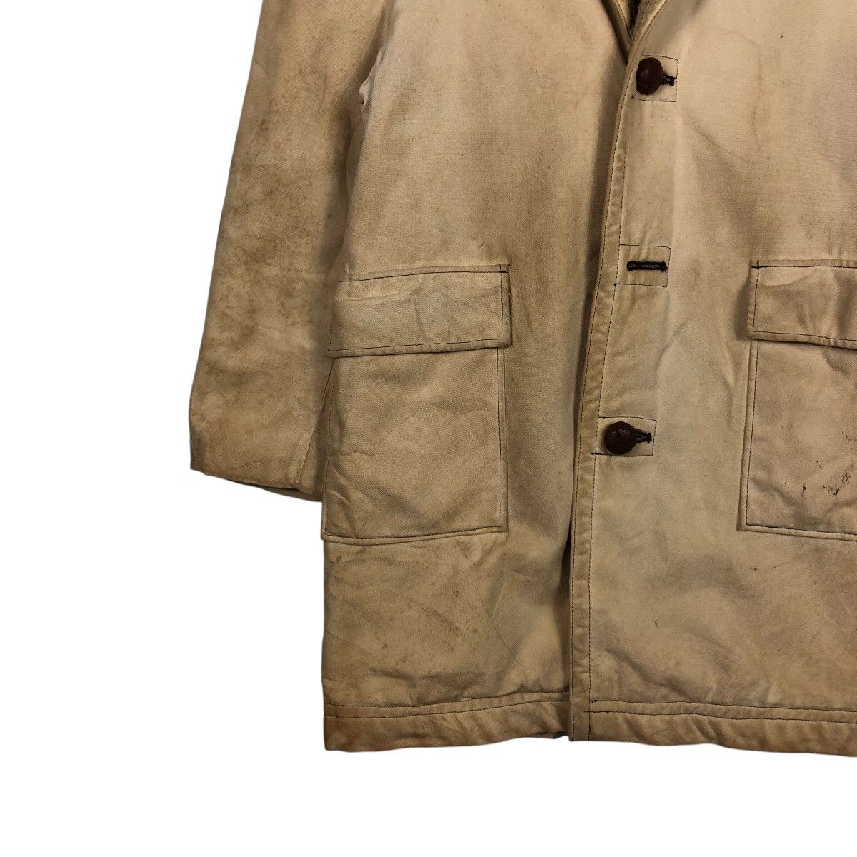 Vintage 📌Vintage Chore Work Jacket Blanket Campbell Made in Usa Size US M / EU 48-50 / 2 - 6 Thumbnail