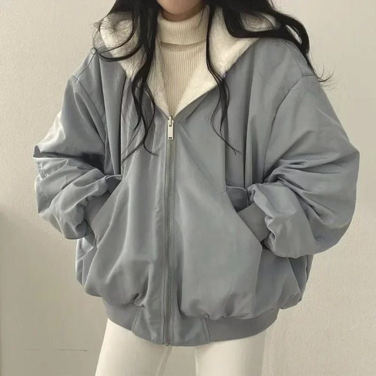 Wearing Cotton Clothes on Both Sides, Women's Outerwear