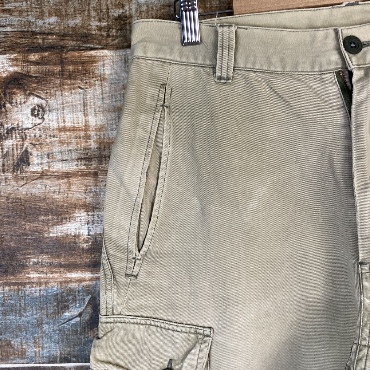 SKECHERS DL SKECHERS Beige Cargo Multipocket Pants #C1215 Size US 28 / EU 44 - 7 Thumbnail