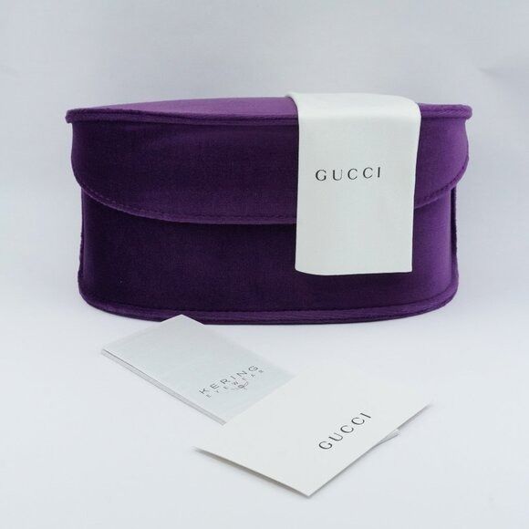 Gucci GG1477S 001 Sunglasses Violet Shaded Green Shield