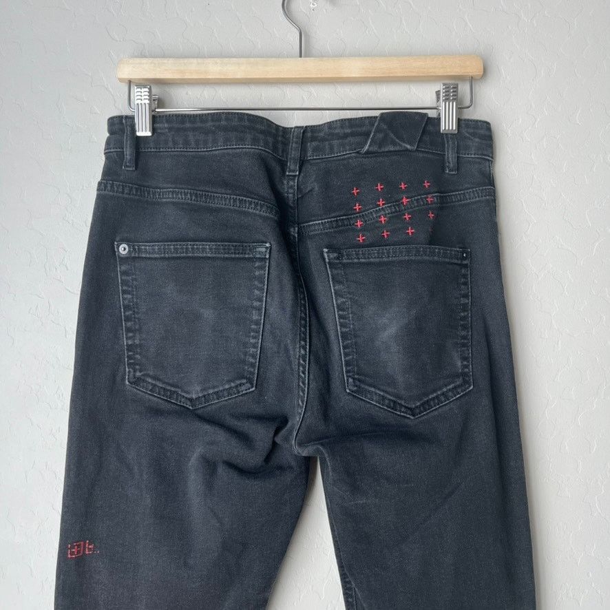 Ksubi Ksubi Black Slim Fit Mid Rise Denim Jeans Men’s Size 31 Size 31" - 6 Thumbnail