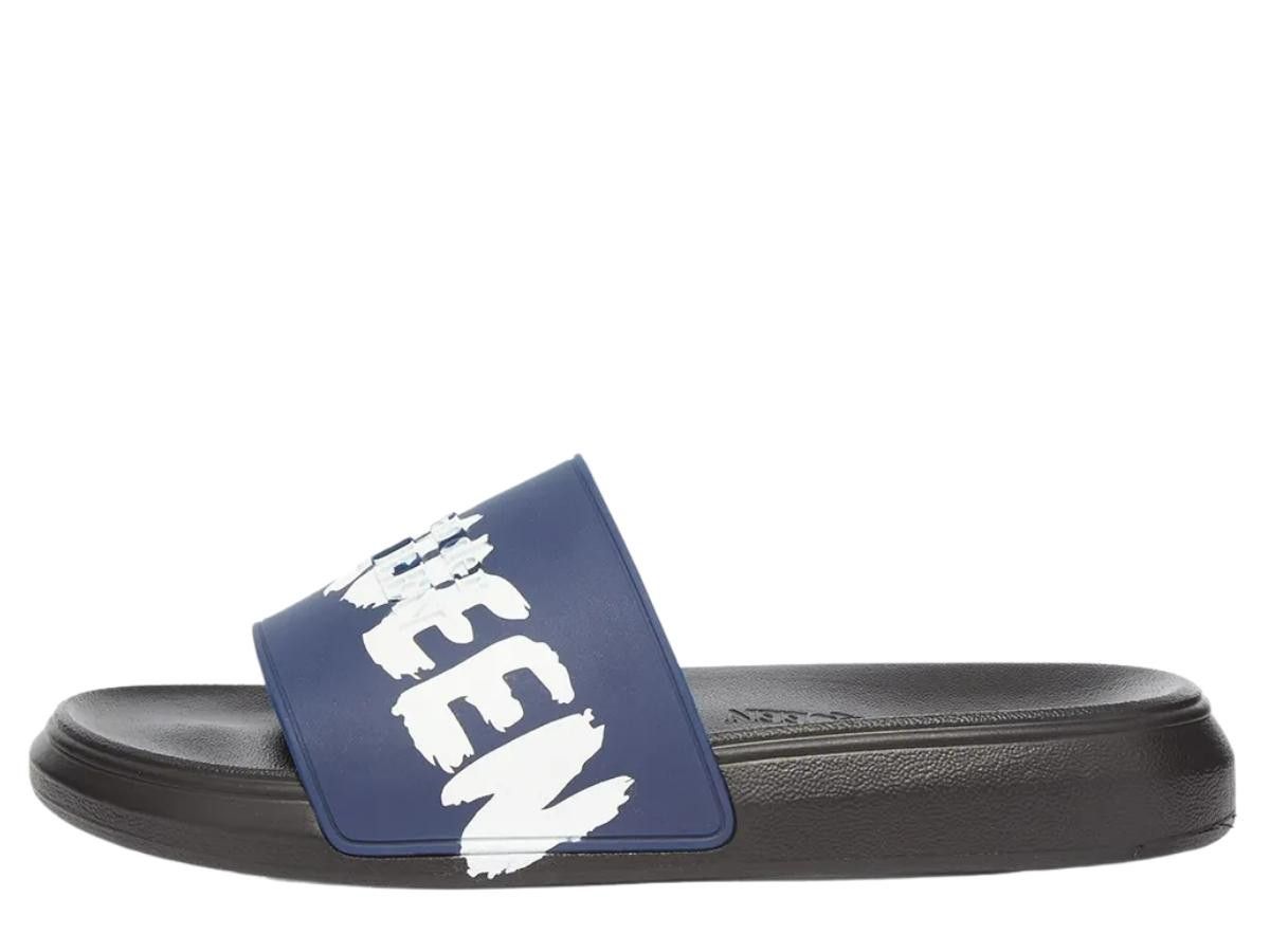Alexander McQueen o1y1024 Slip On in Navy Blue/Black Size US 8 / EU 41 - 3 Thumbnail