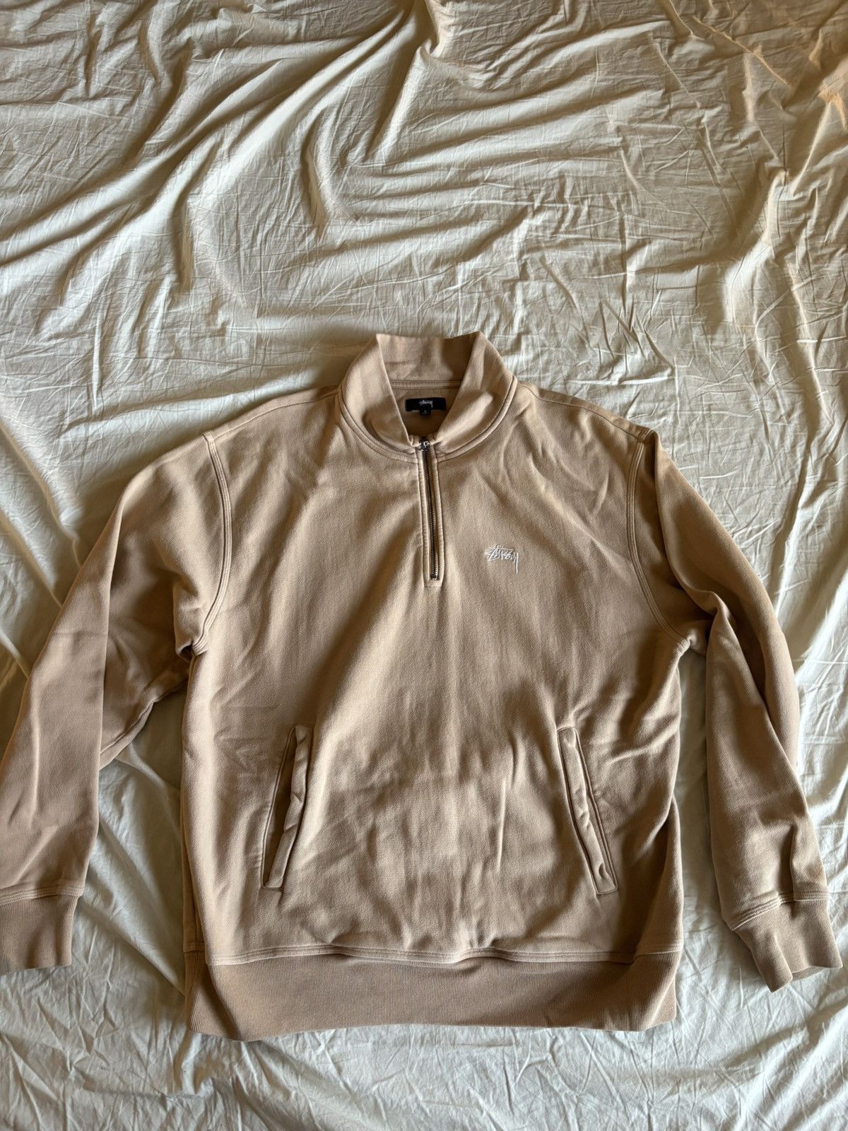 Stussy Stussy Quarter-Zip Mock Neck Size US L / EU 52-54 / 3 - 1 Thumbnail