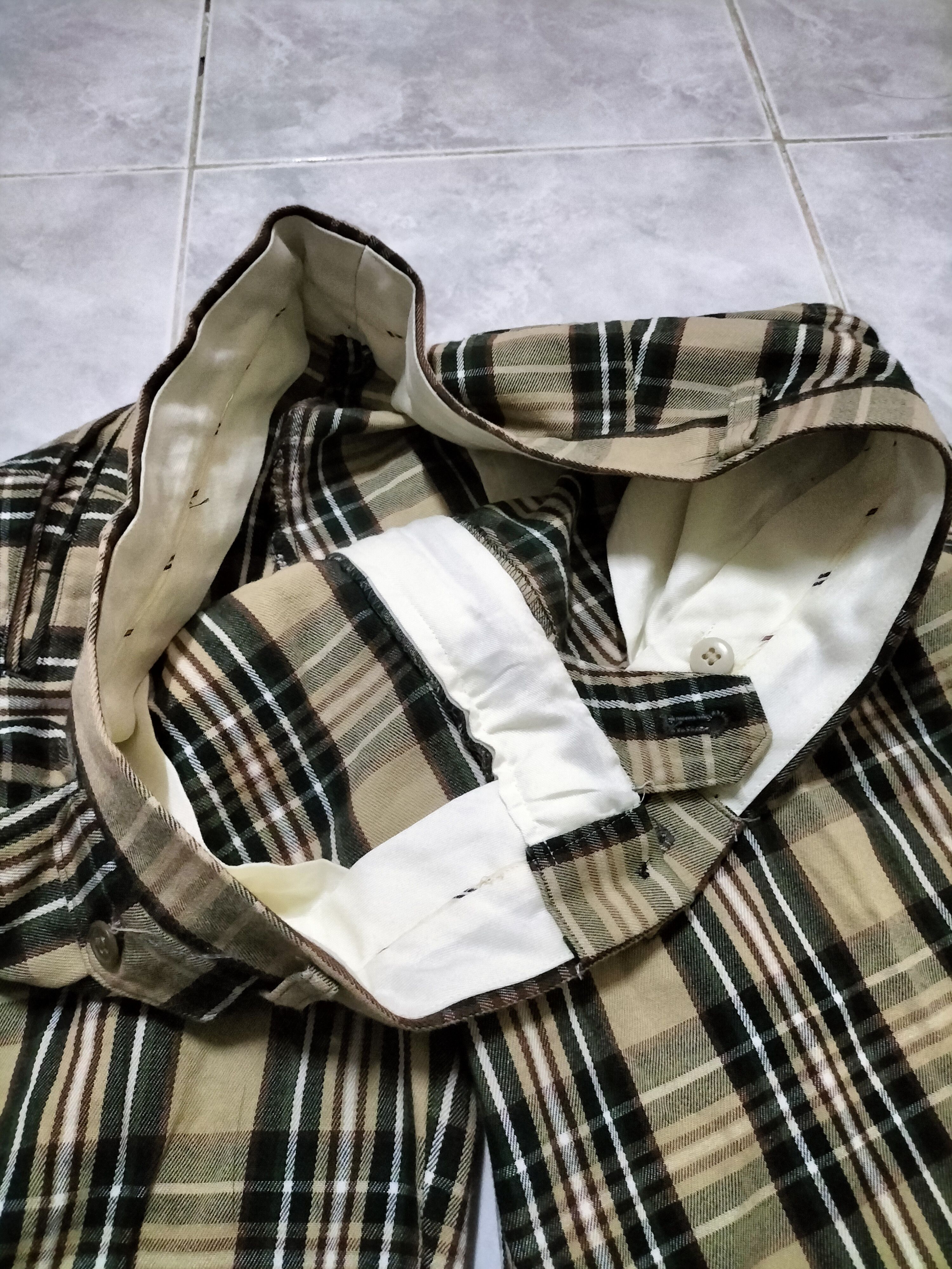 Chaps × Ralph Lauren × Vintage Vintage Chaps Ralph Laurent 80s Plaid Classic Checkered Size US 32 / EU 48 - 7 Thumbnail