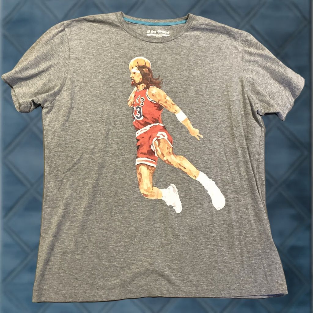Jordan Brand The Onion Air Jesus Michael Jordan Free Throw Line Dunk T Shirt L Gray Awesome Size US L / EU 52-54 / 3 - 1 Thumbnail