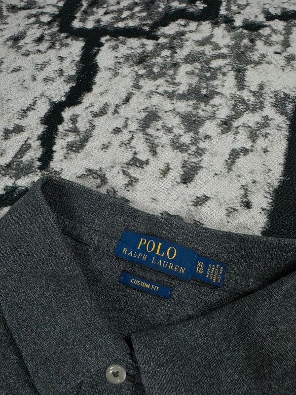 Ralph Lauren Ralph Lauren Gray Logo Polo Shirt XL Size US XL / EU 56 / 4 - 5 Thumbnail