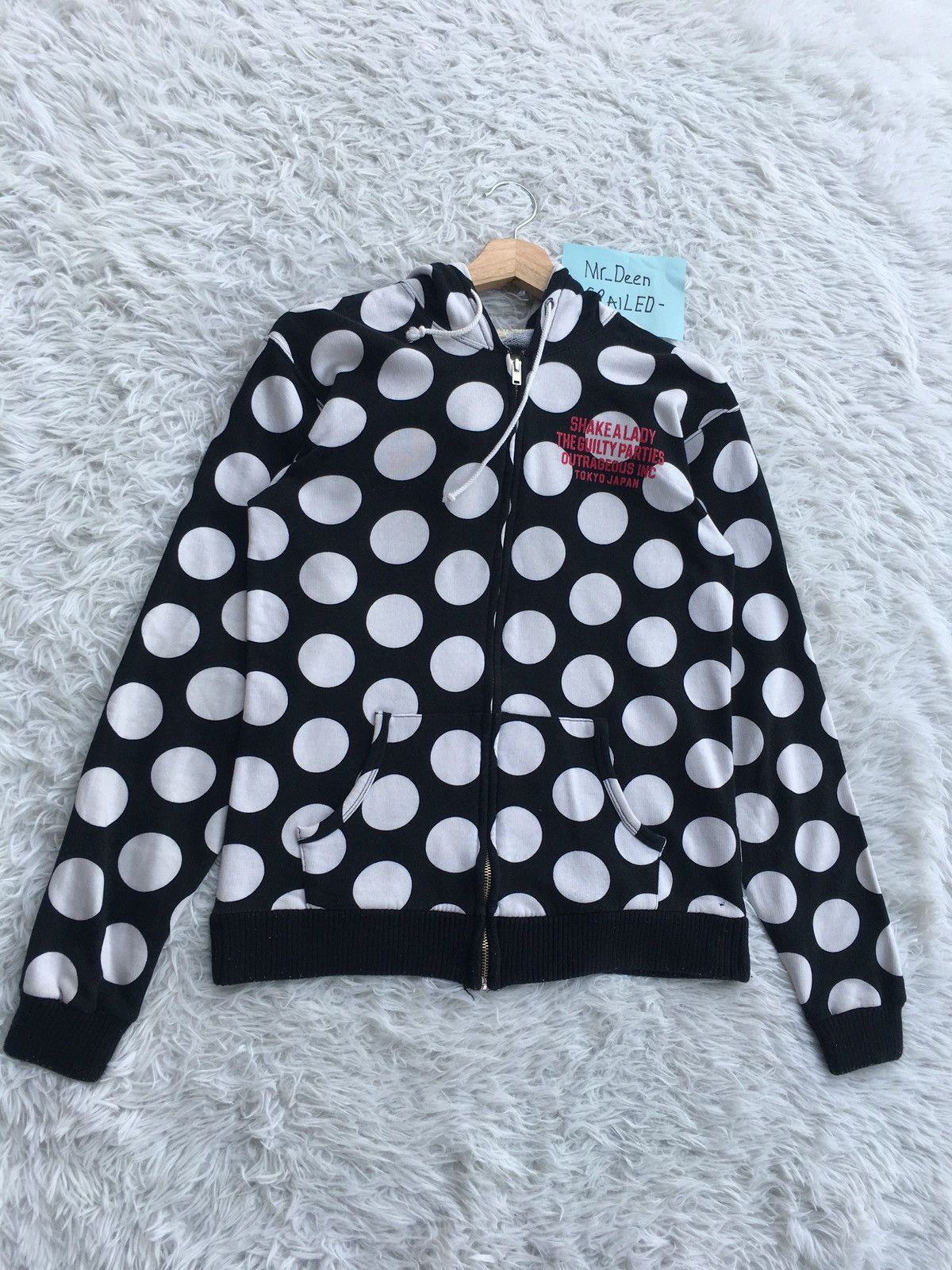 Wacko Maria Rare The Guilty Party Wacko Maria Polka Dots Hoodie Sweater Size S / US 4 / IT 40 - 2 Thumbnail